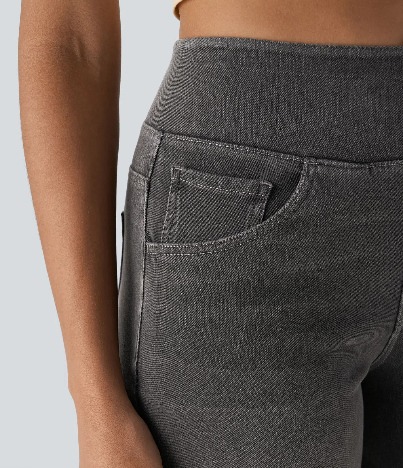 High waist wide-leg Jeans