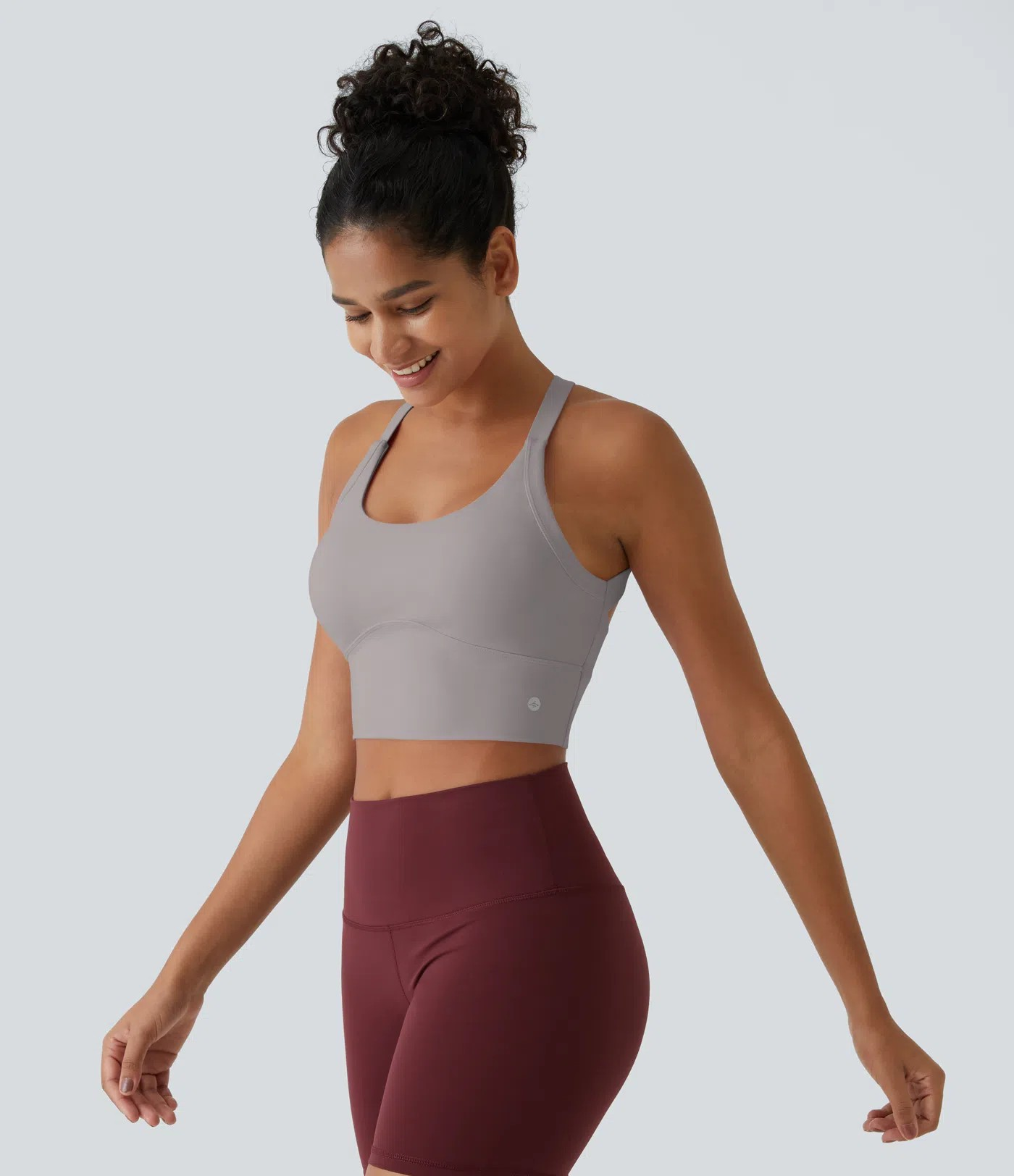 Softlyzero Plush Twist Crop Tank