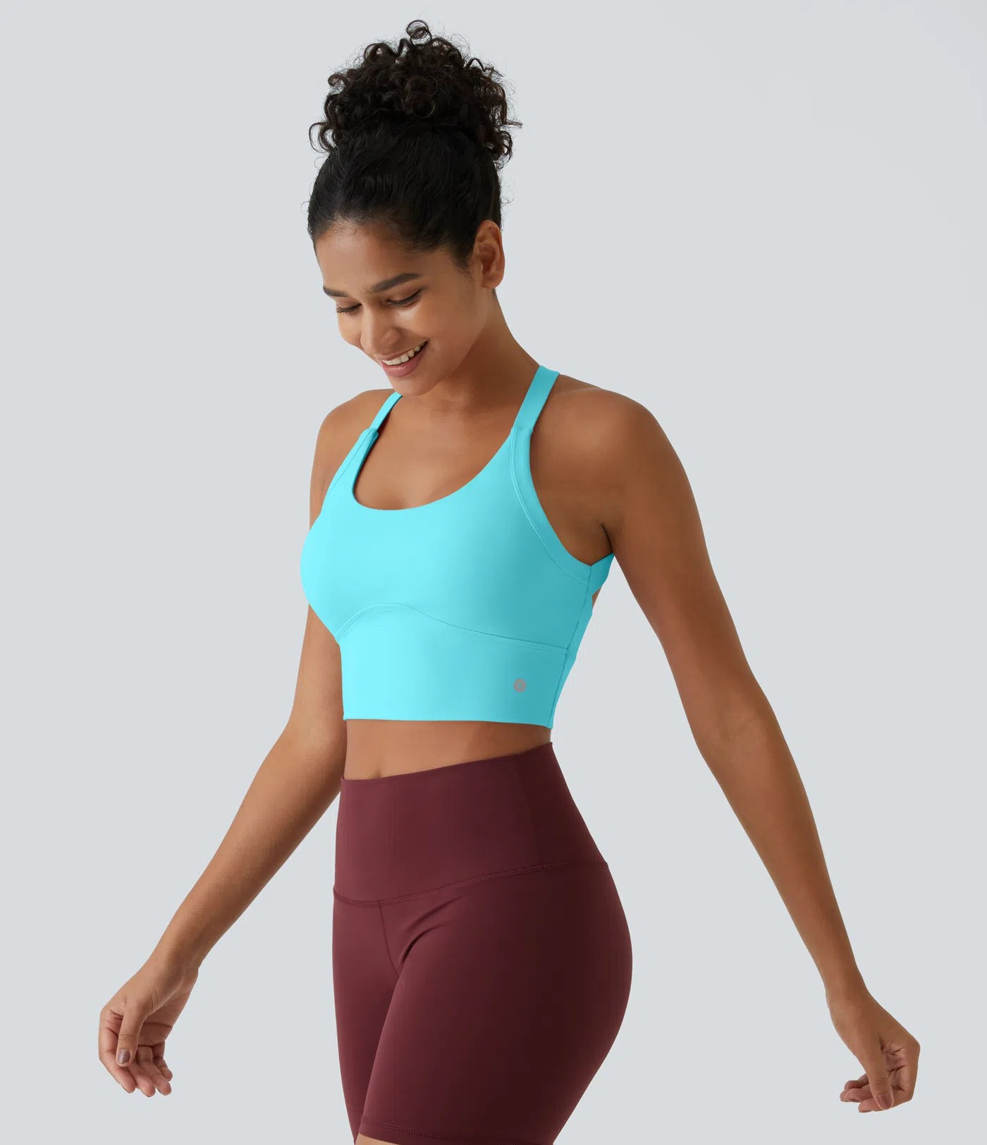 Softlyzero Plush Twist Crop Tank
