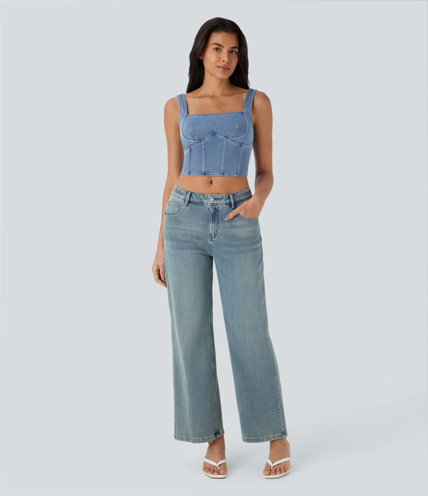 Backless Corset Tank