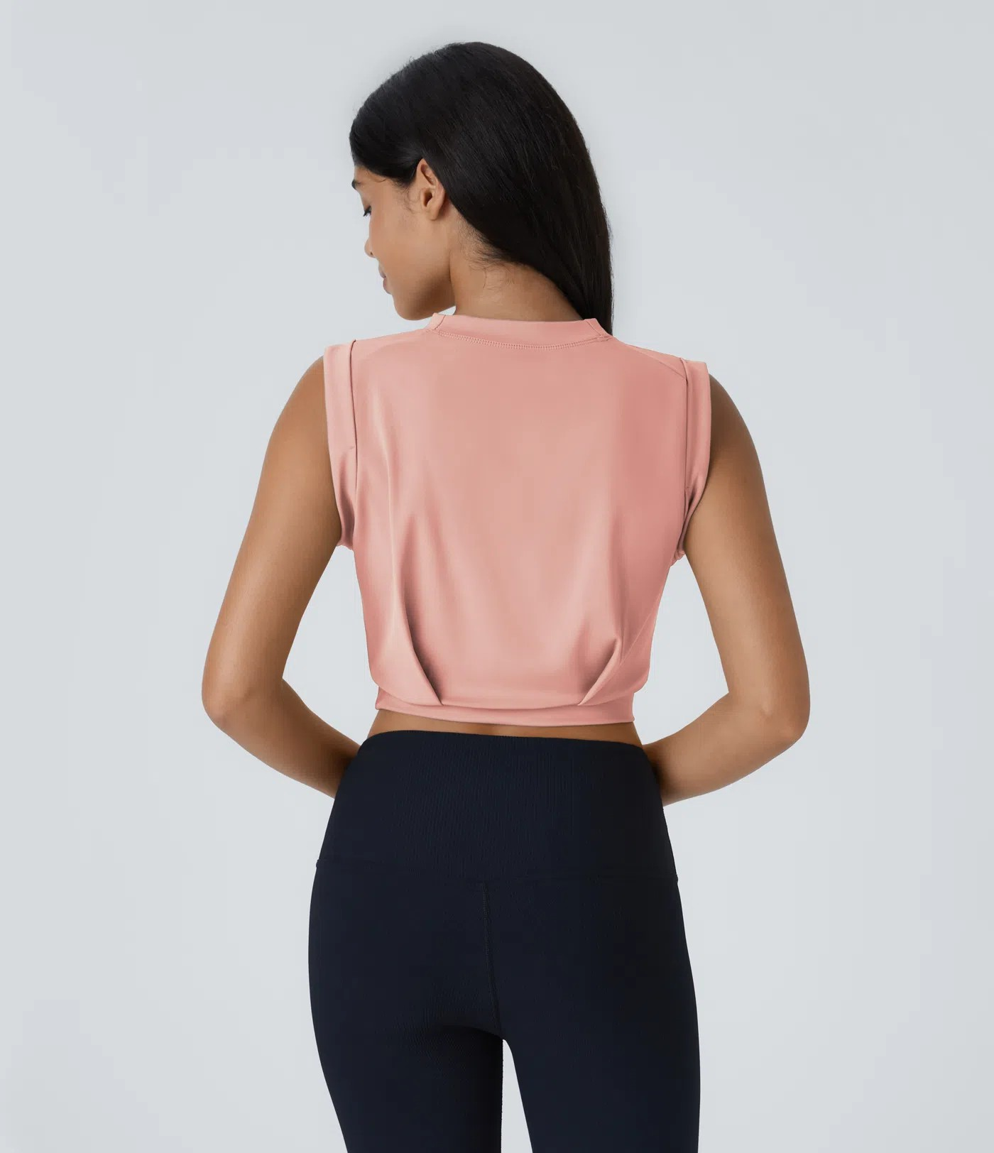 Sleeveless Crop Yoga Tank