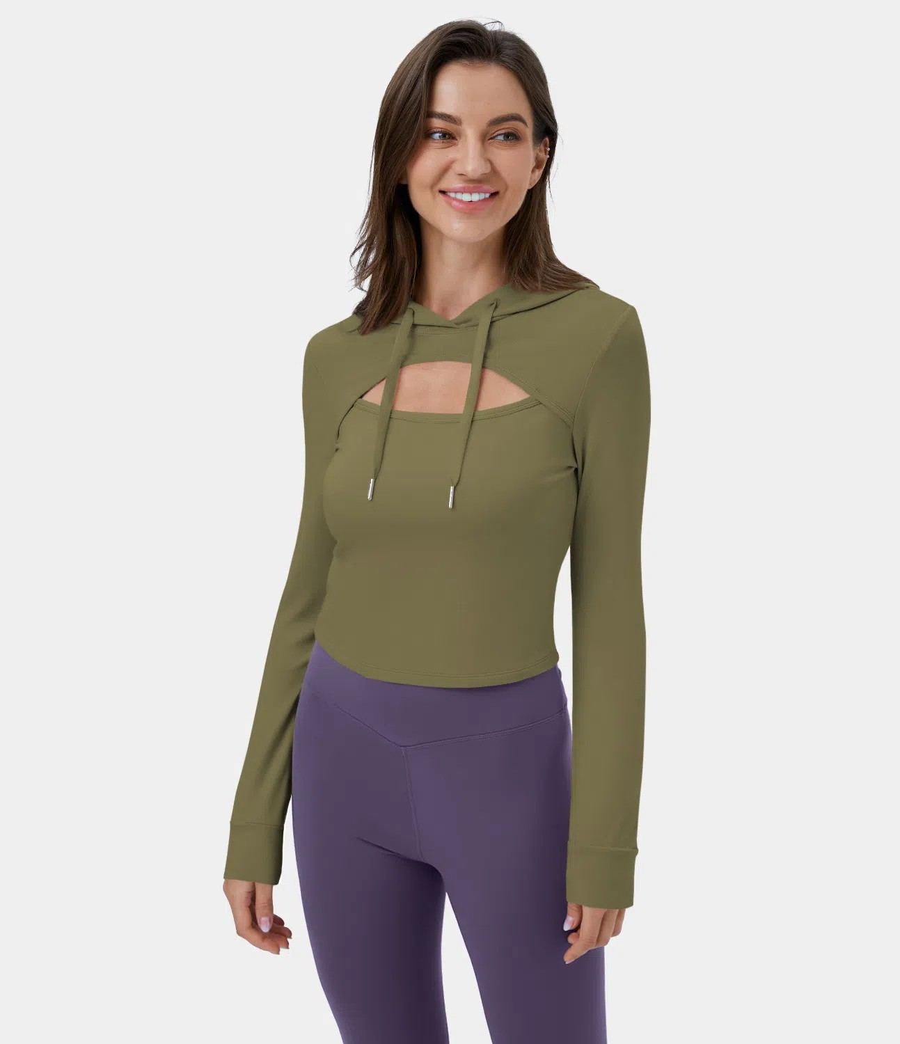 Cutout Hoodie sweatshirt