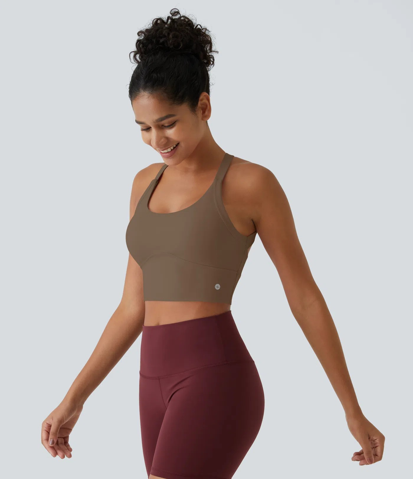 Softlyzero Plush Twist Crop Tank
