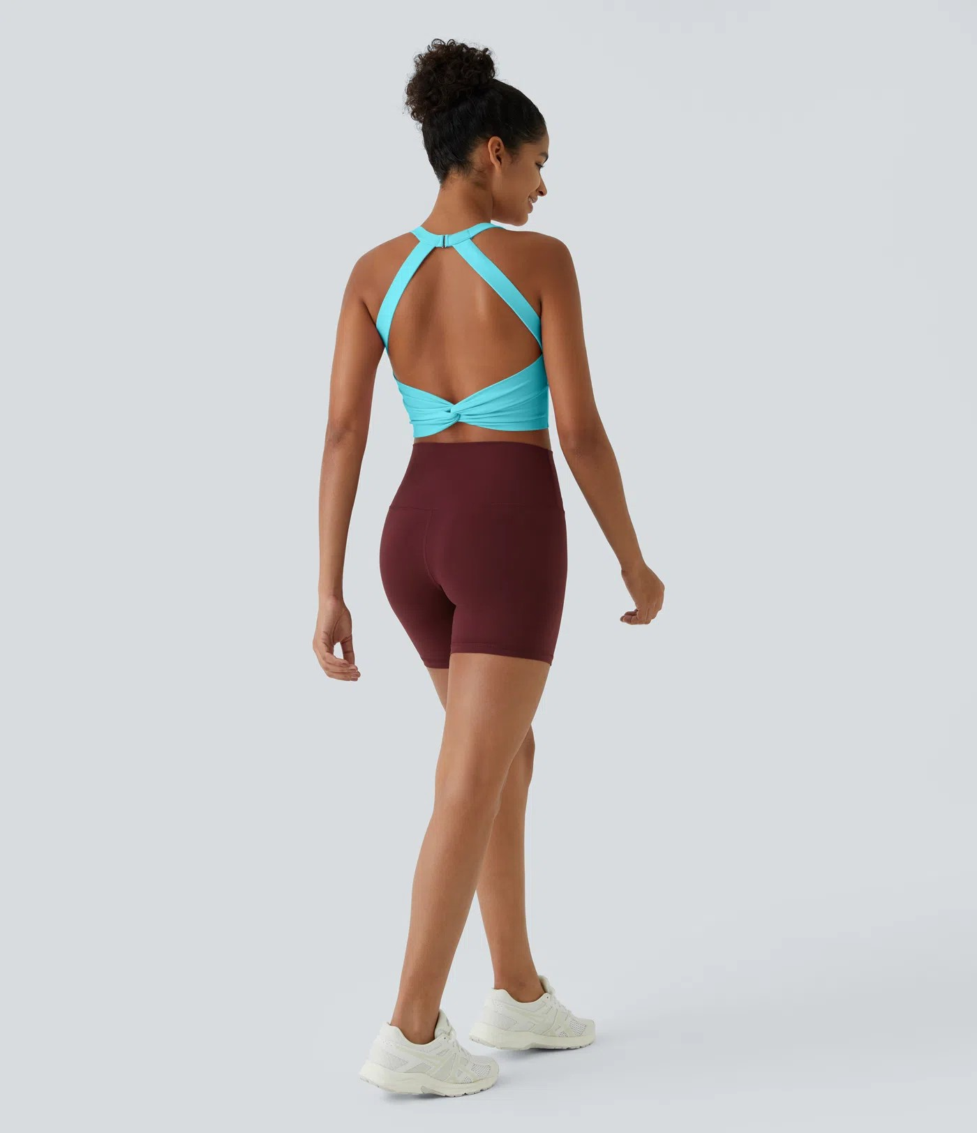 Softlyzero Plush Twist Crop Tank