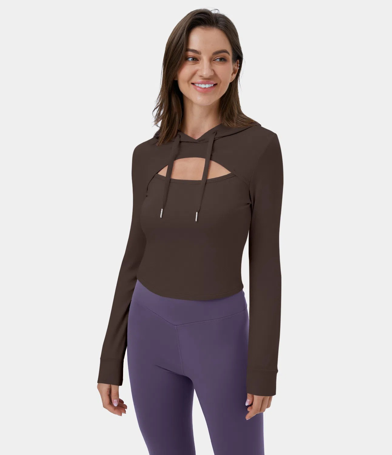 Cutout Hoodie sweatshirt