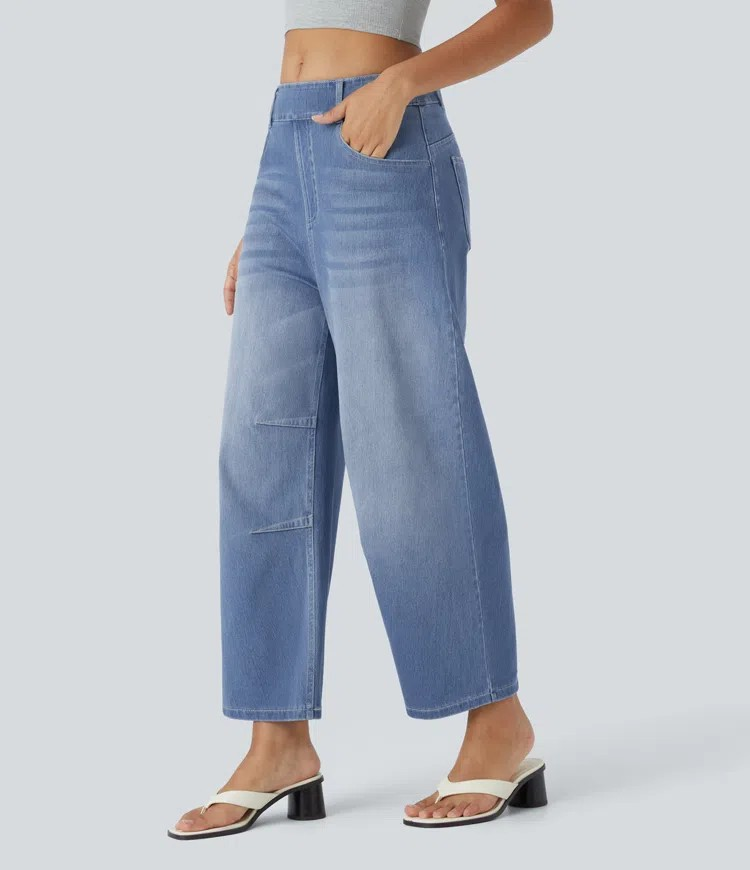 Stretchy Knit Jeans