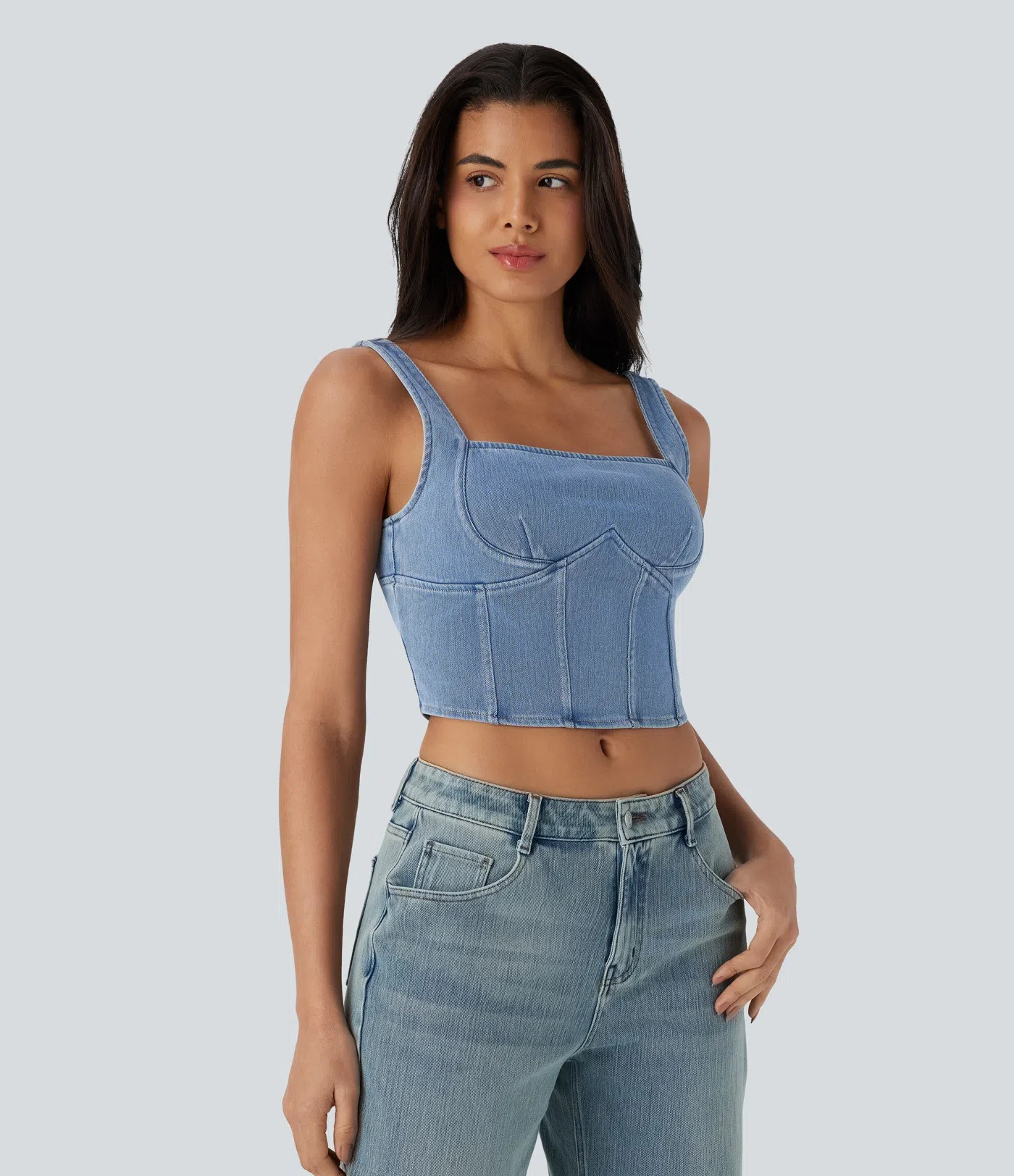 Backless Corset Tank