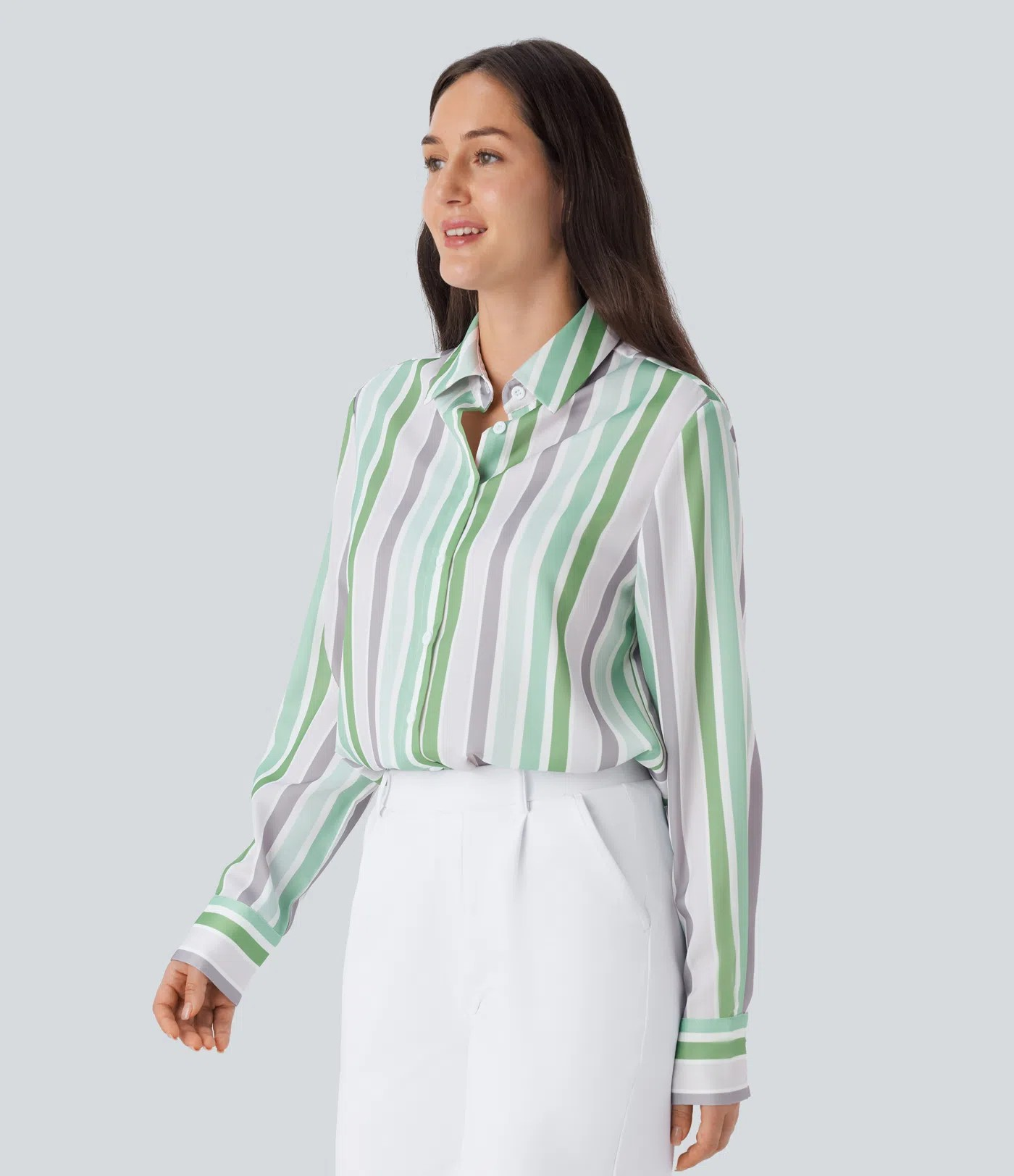 StripePlacket Shirt
