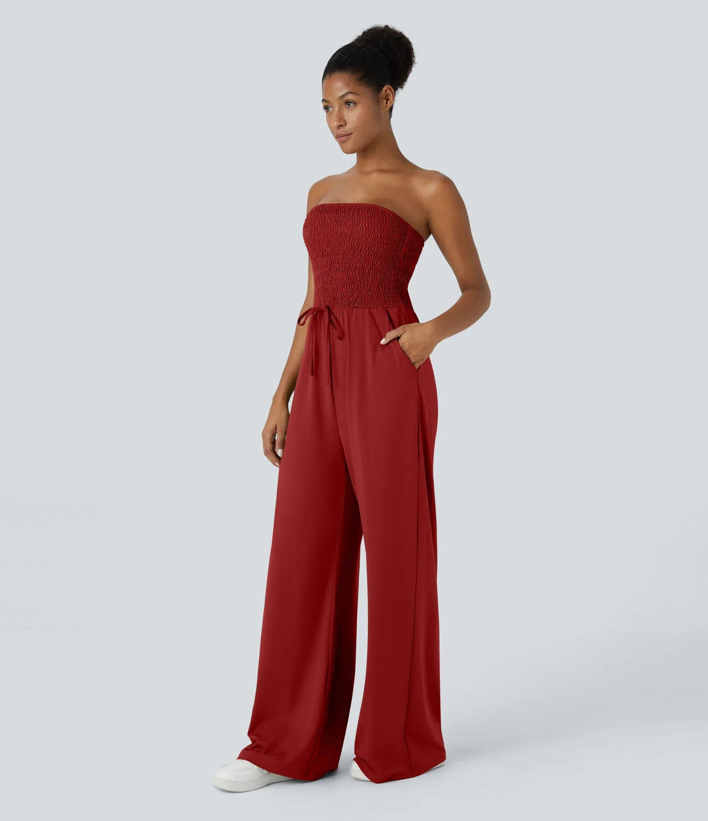 Backless Wide-Leg Jumpsuit