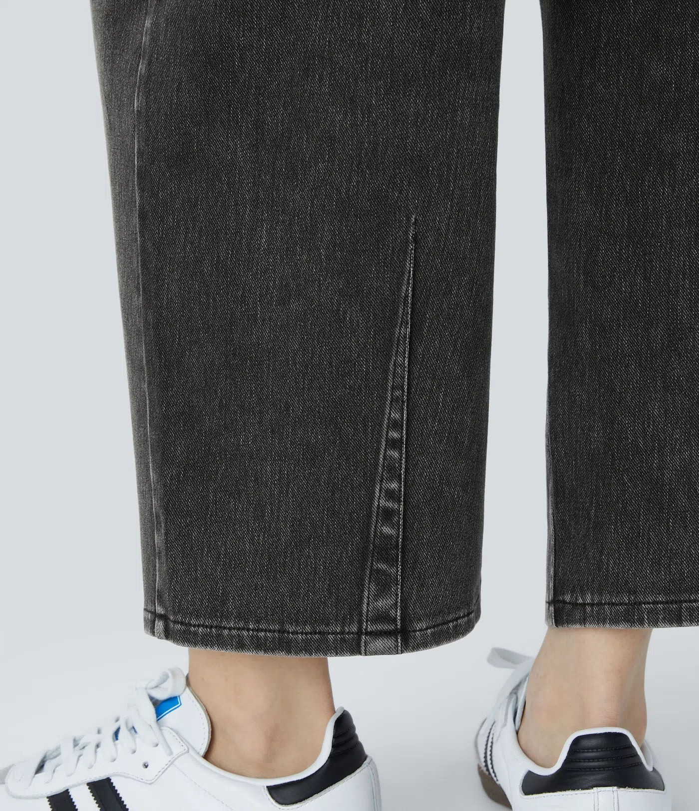 Barrel Leg Stretch Jeans