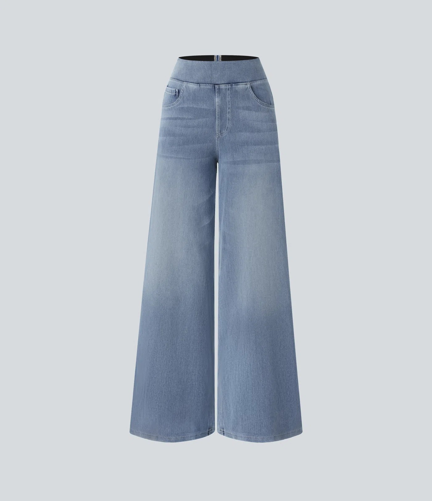 High waist wide-leg Jeans