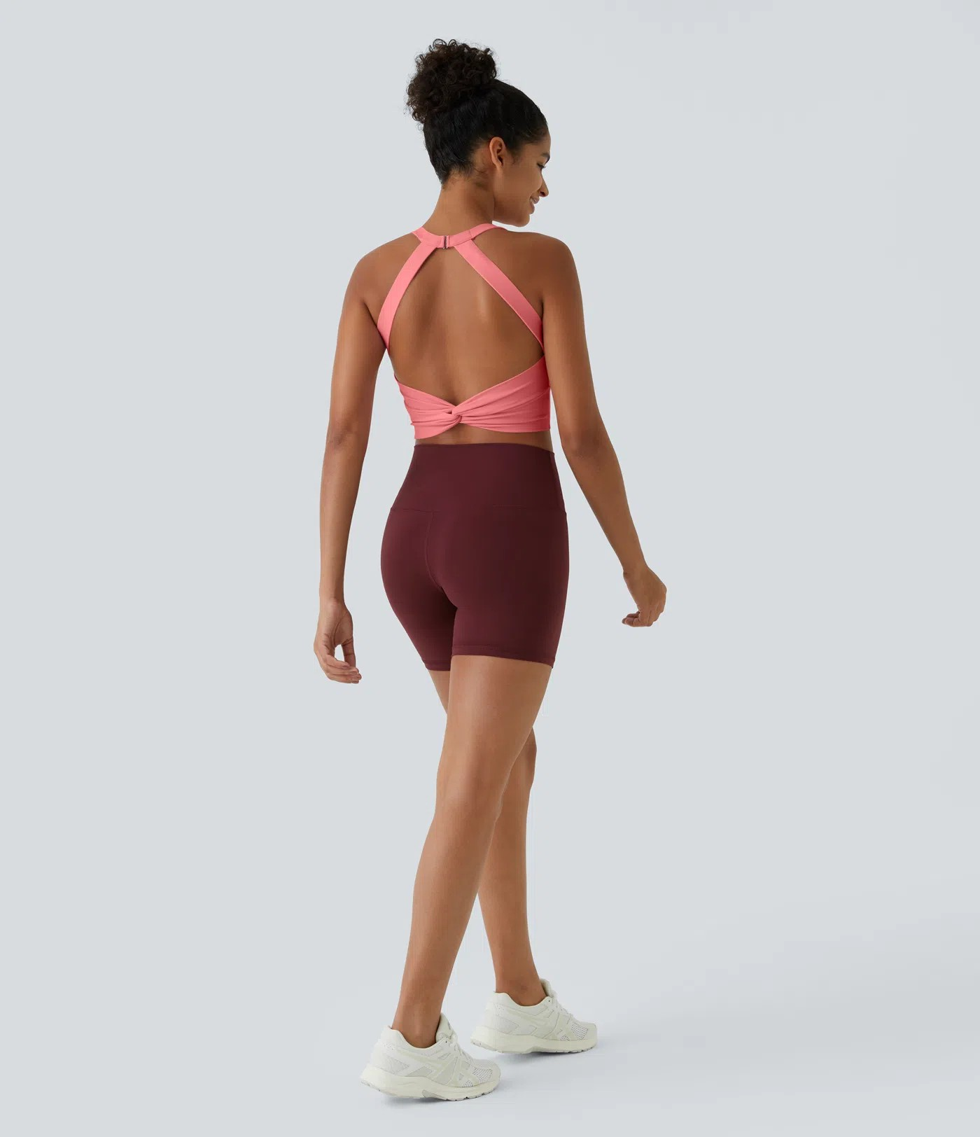 Softlyzero Plush Twist Crop Tank