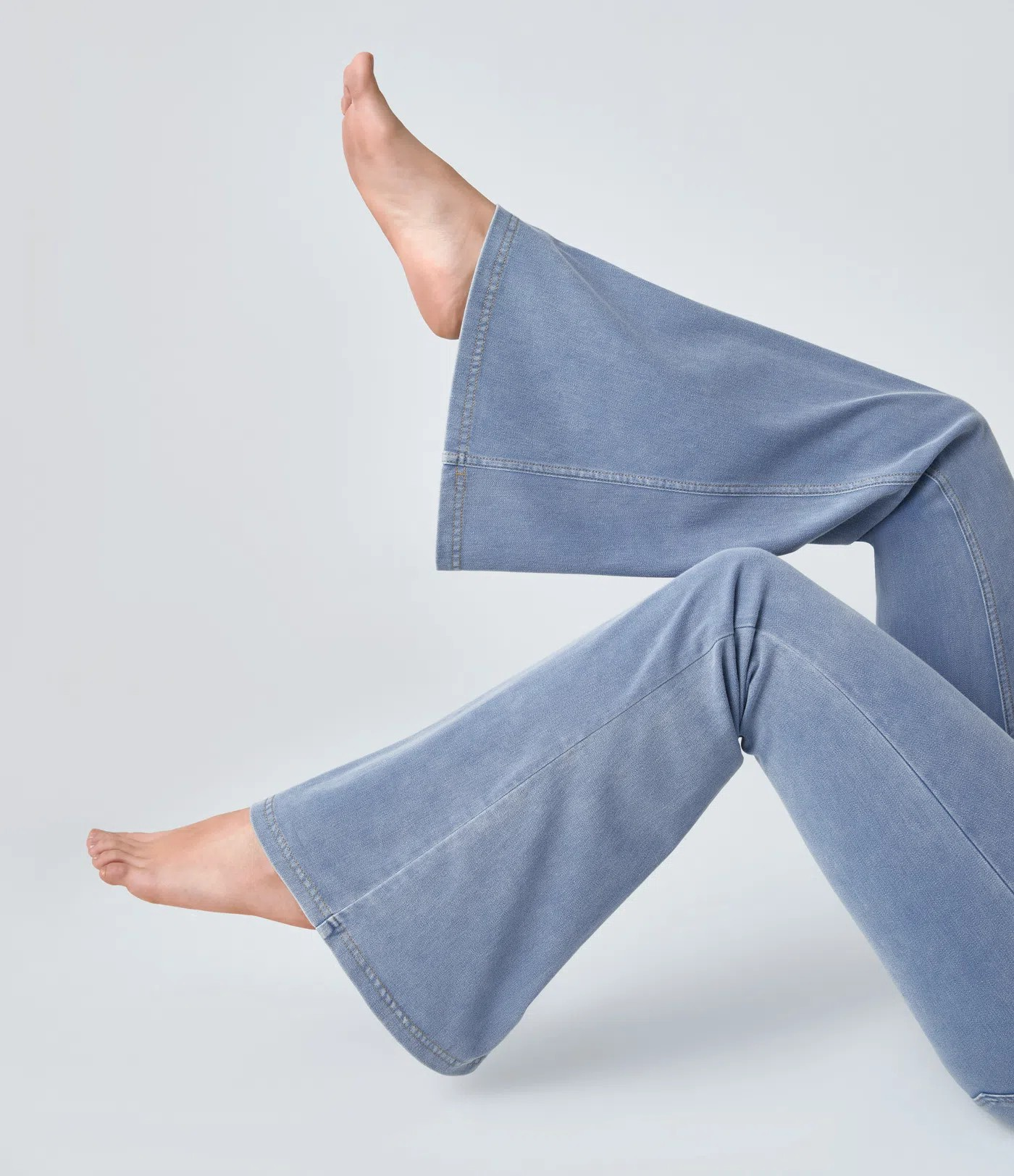 Crossover Flared Jeans