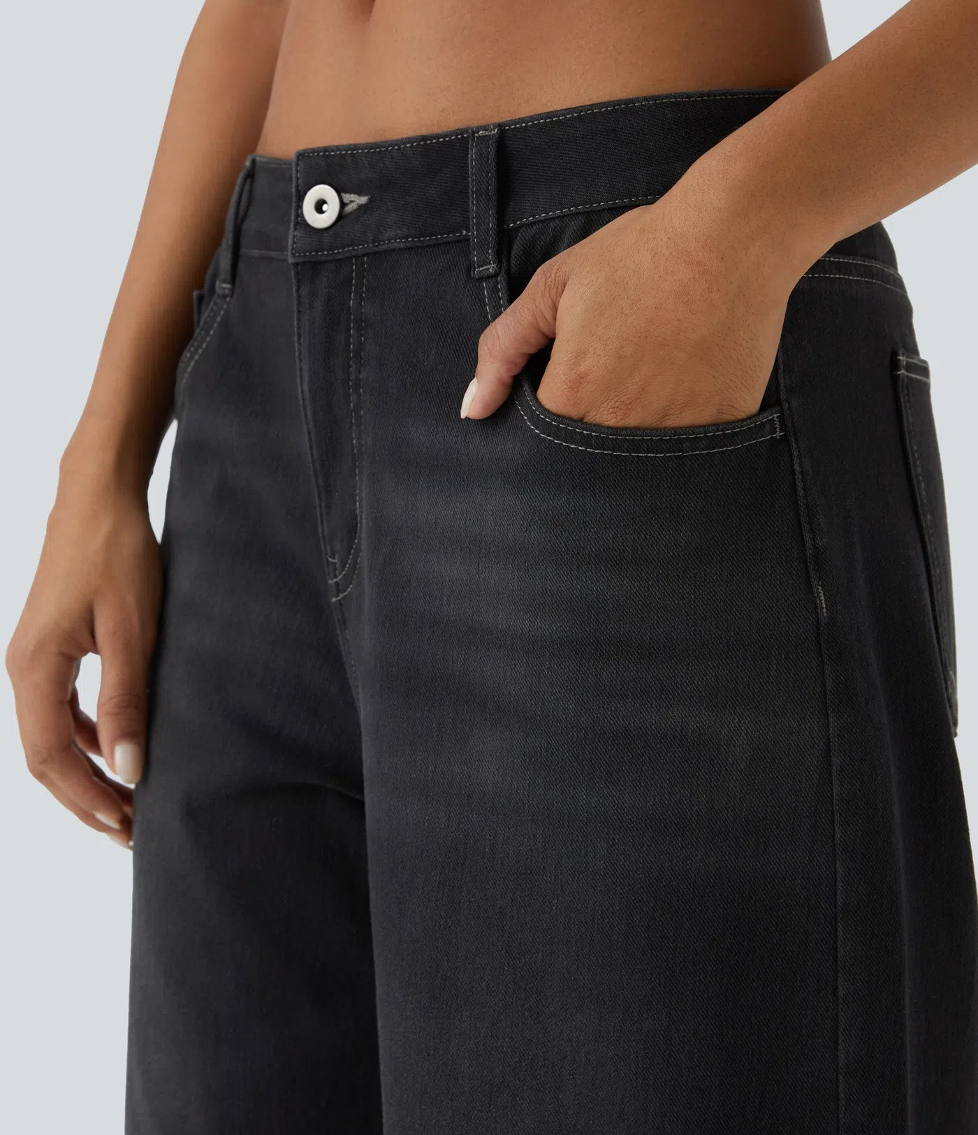 Vibe Faded Baggy Jeans