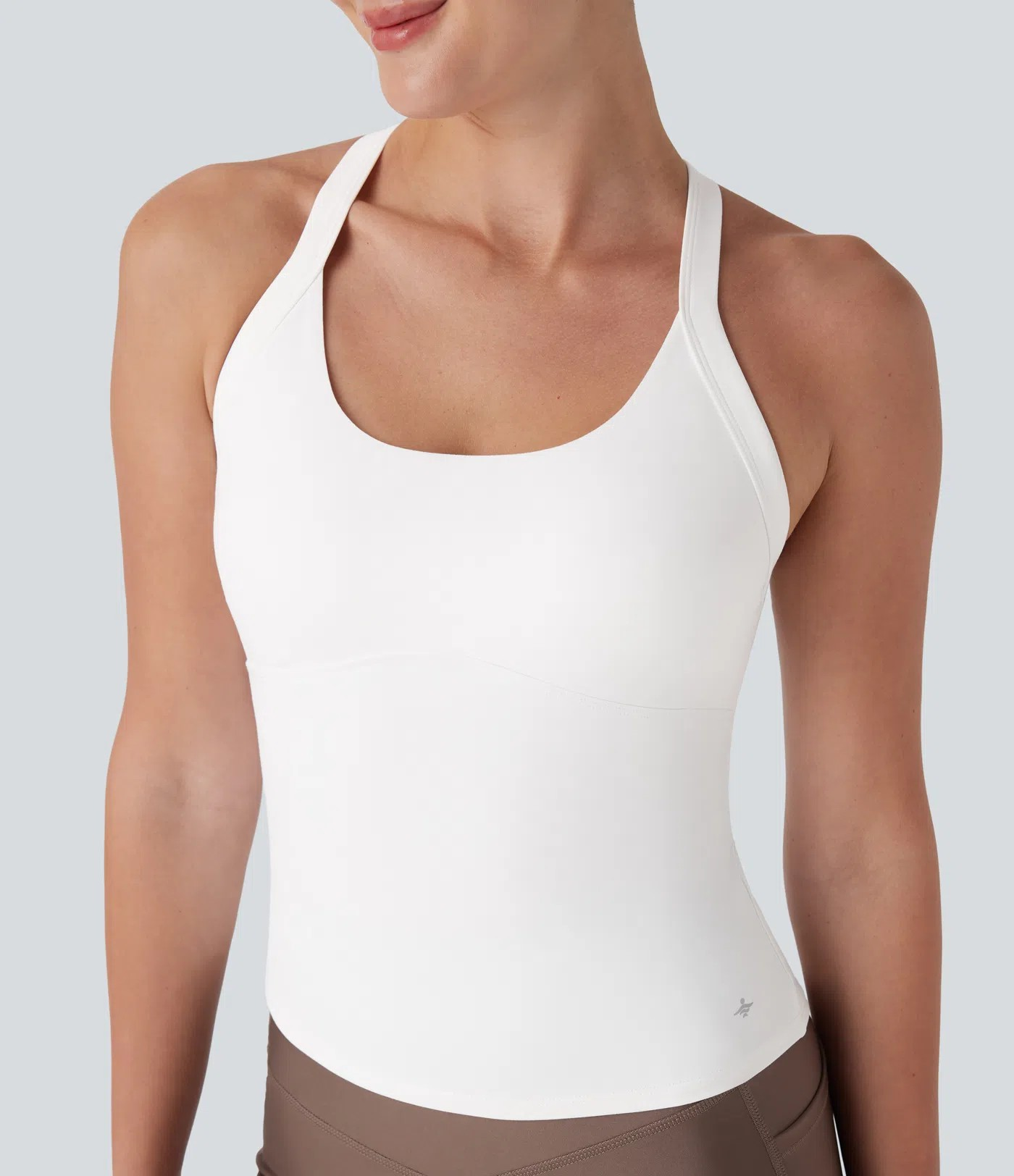 Plush Twist Back Tank