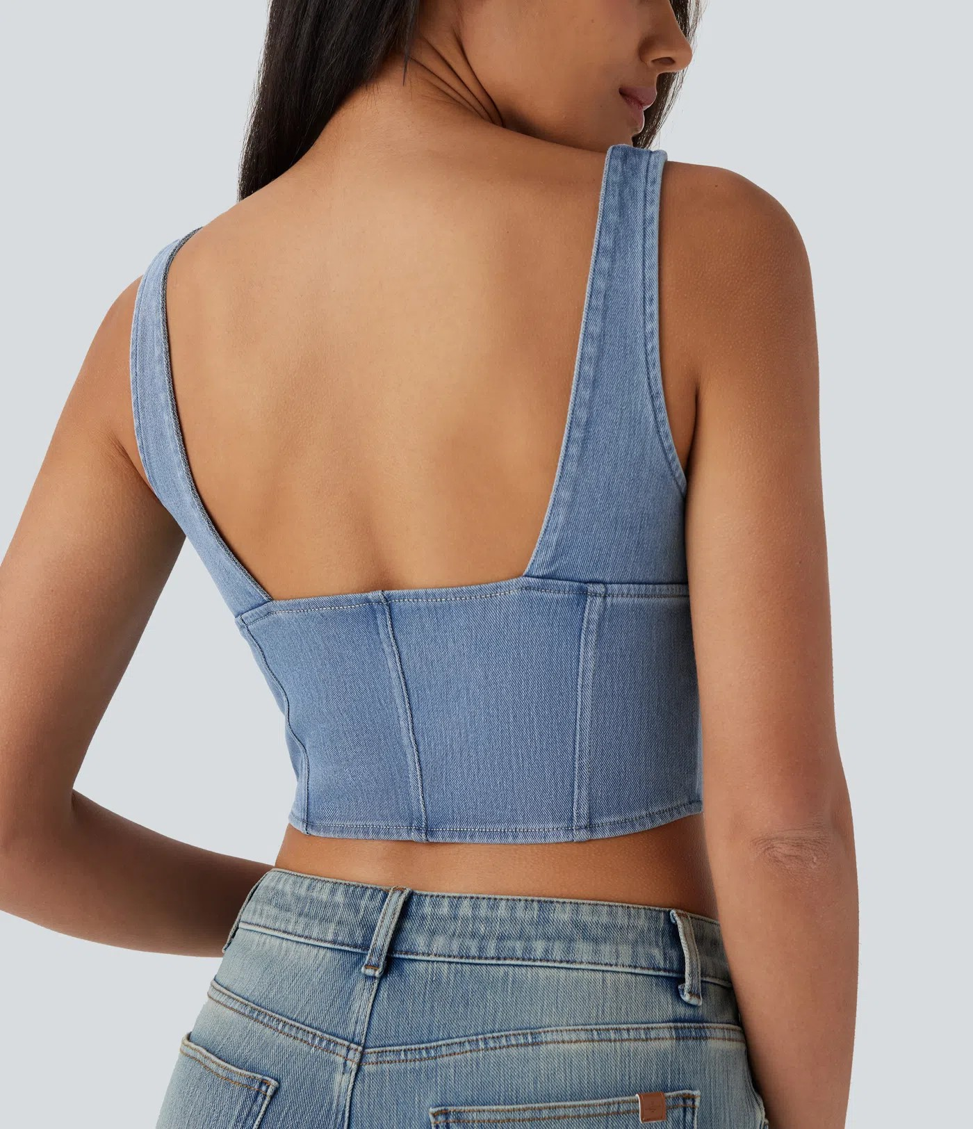 Backless Corset Tank