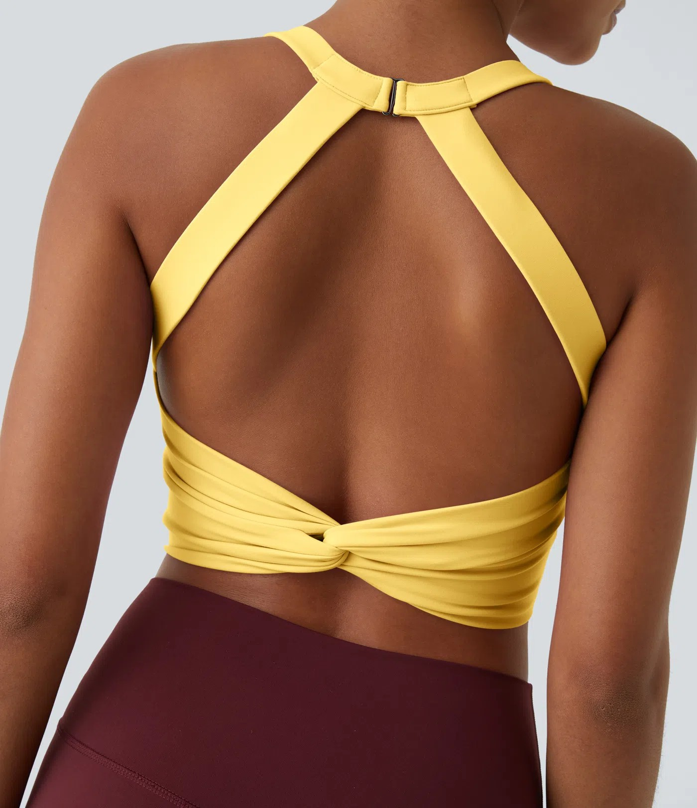 Softlyzero Plush Twist Crop Tank