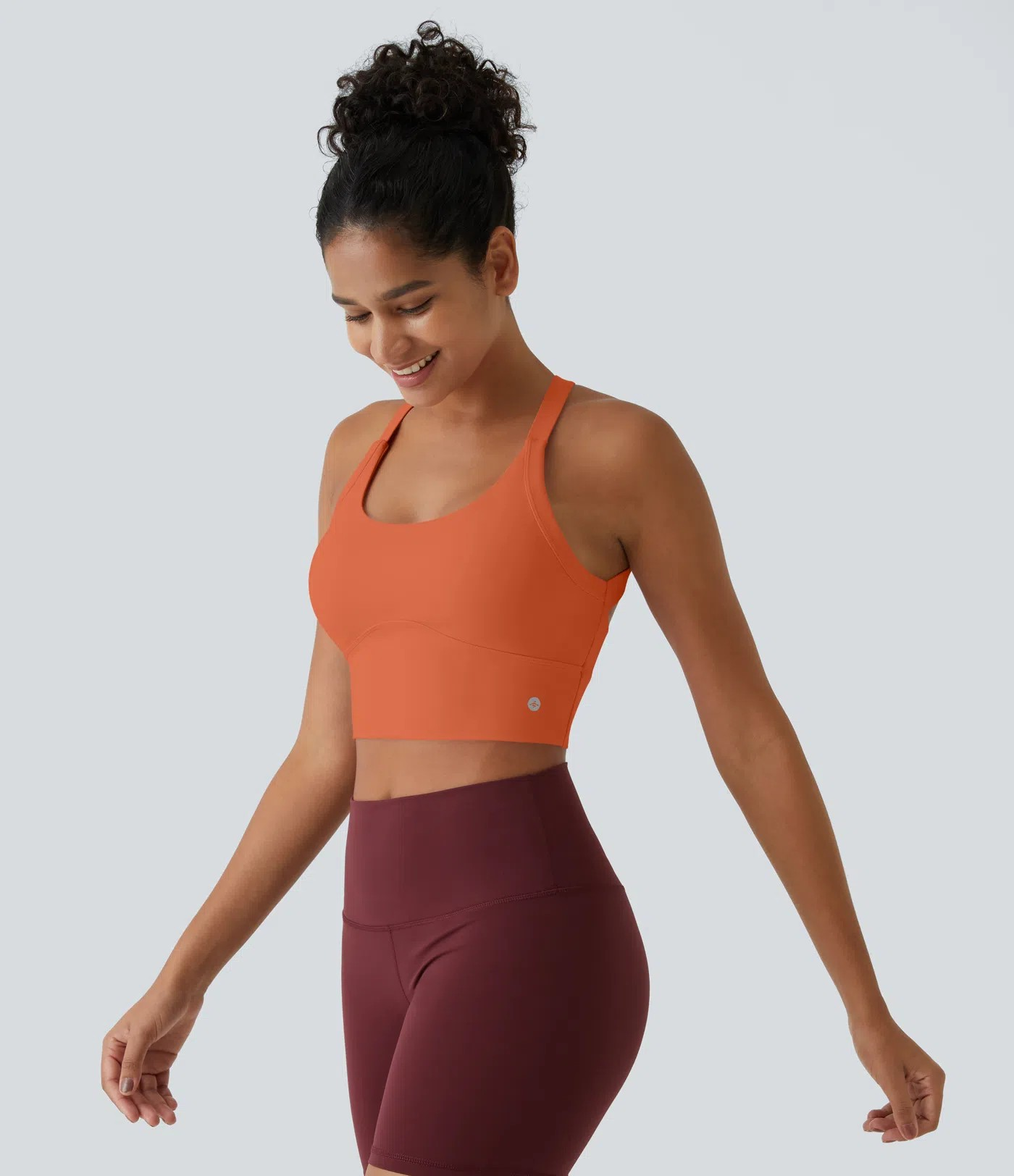 Softlyzero Plush Twist Crop Tank