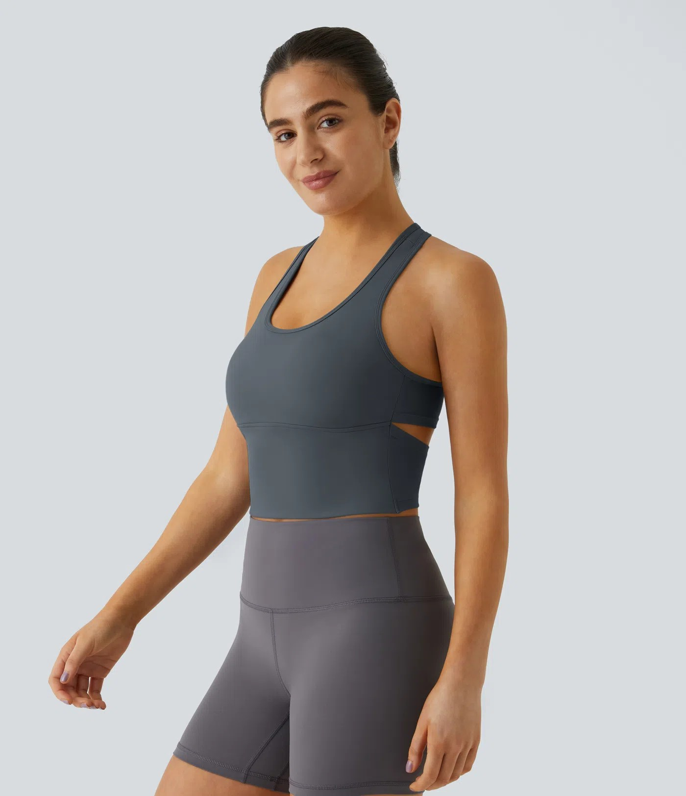 Backless Cutout Yoga Tank