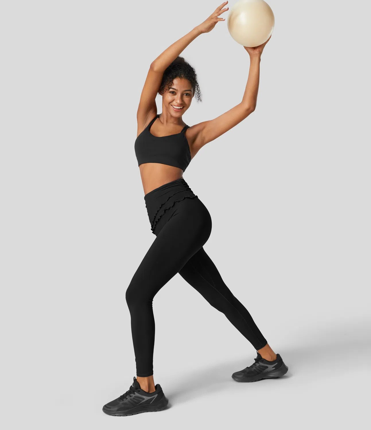 Plush ankle yoga leggings