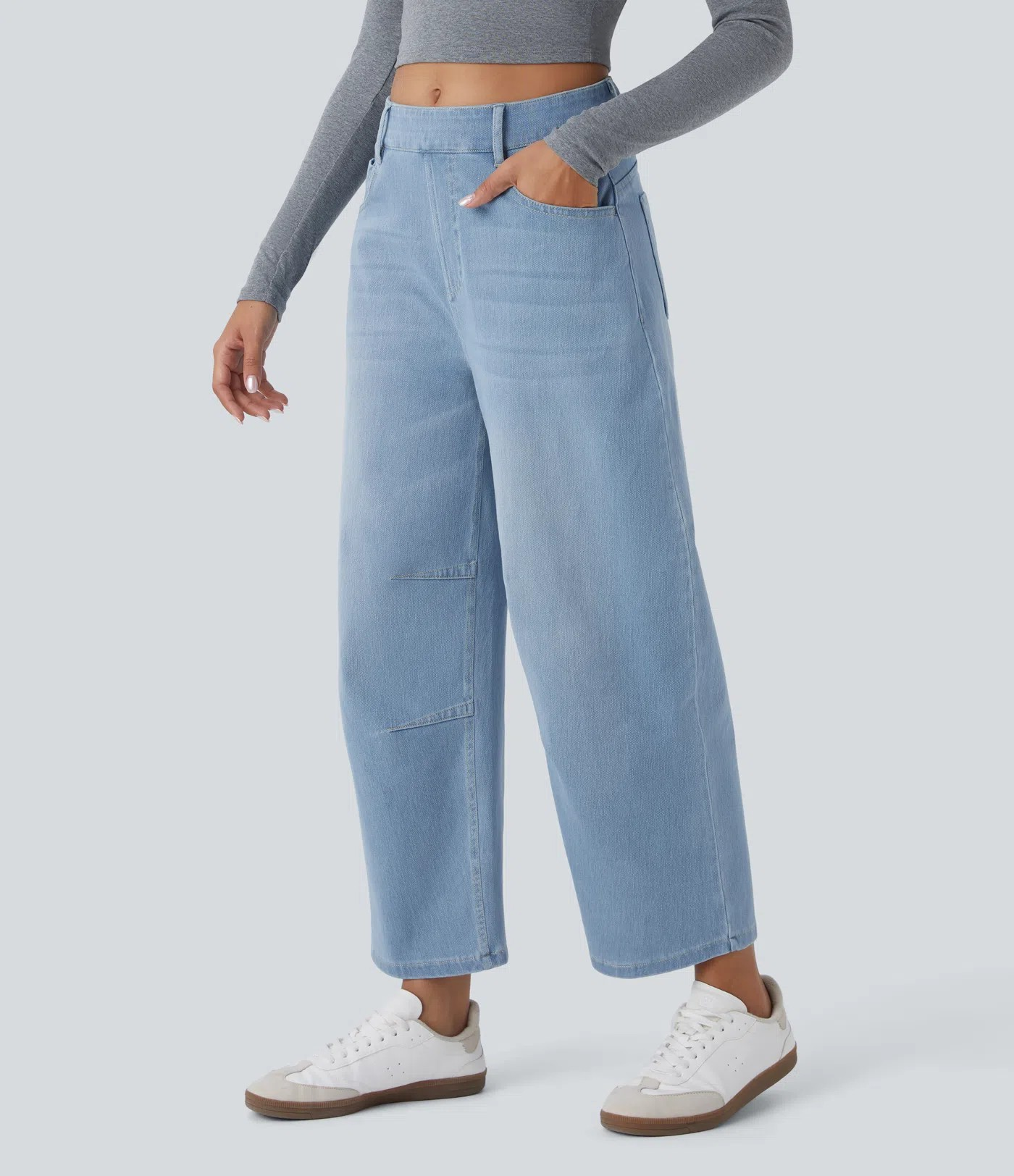 Stretchy Knit Jeans