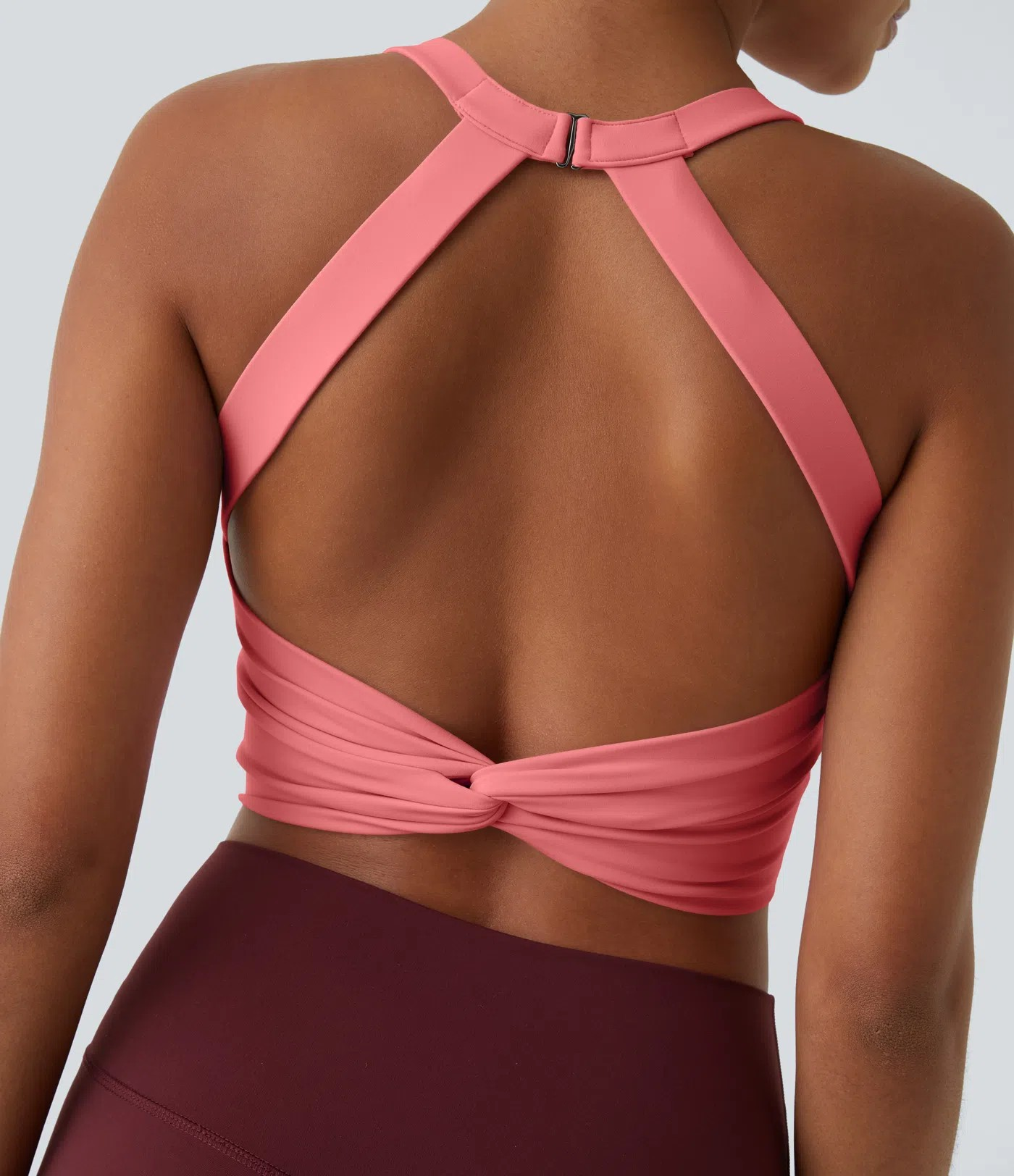 Softlyzero Plush Twist Crop Tank