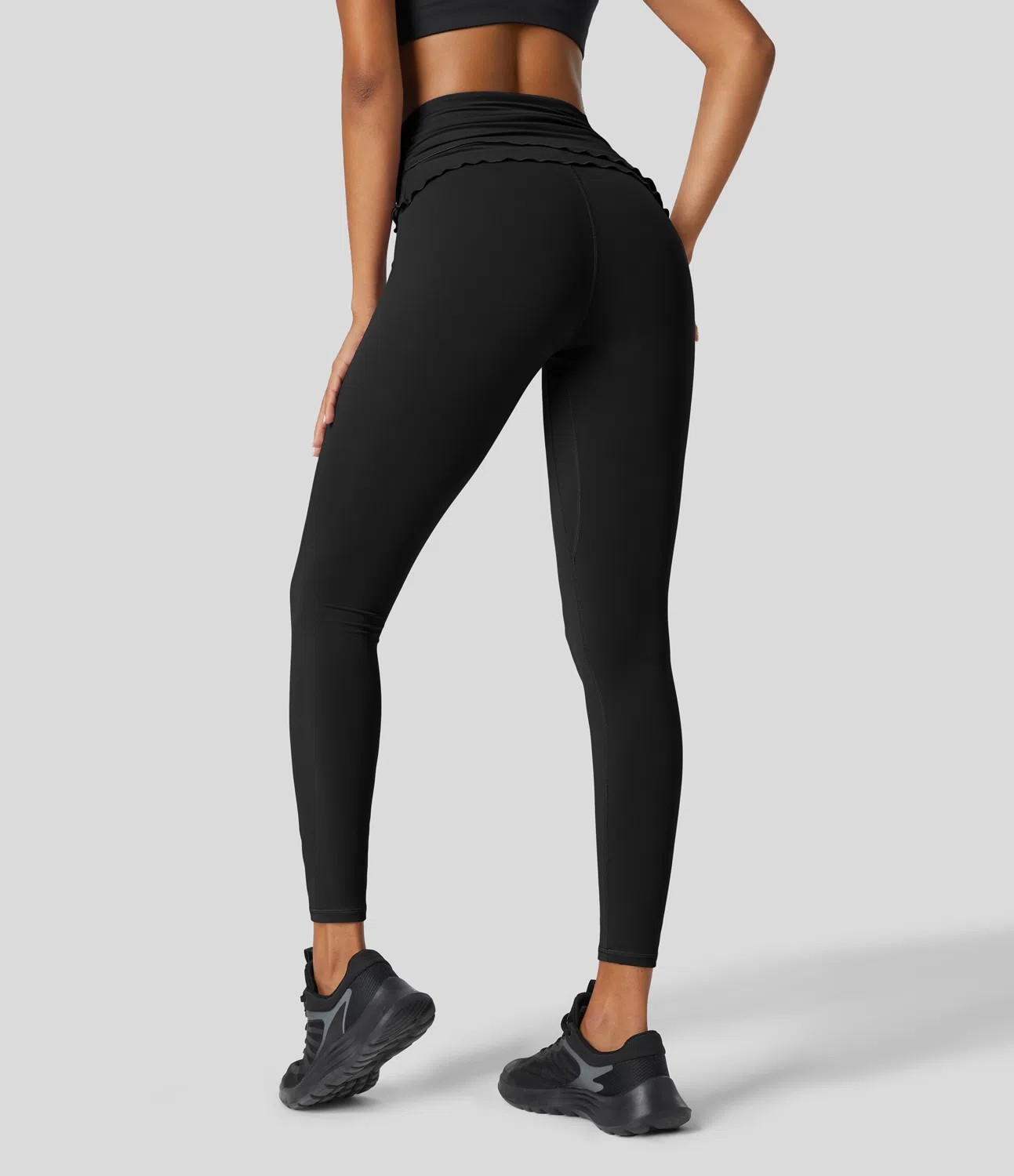 Plush ankle yoga leggings