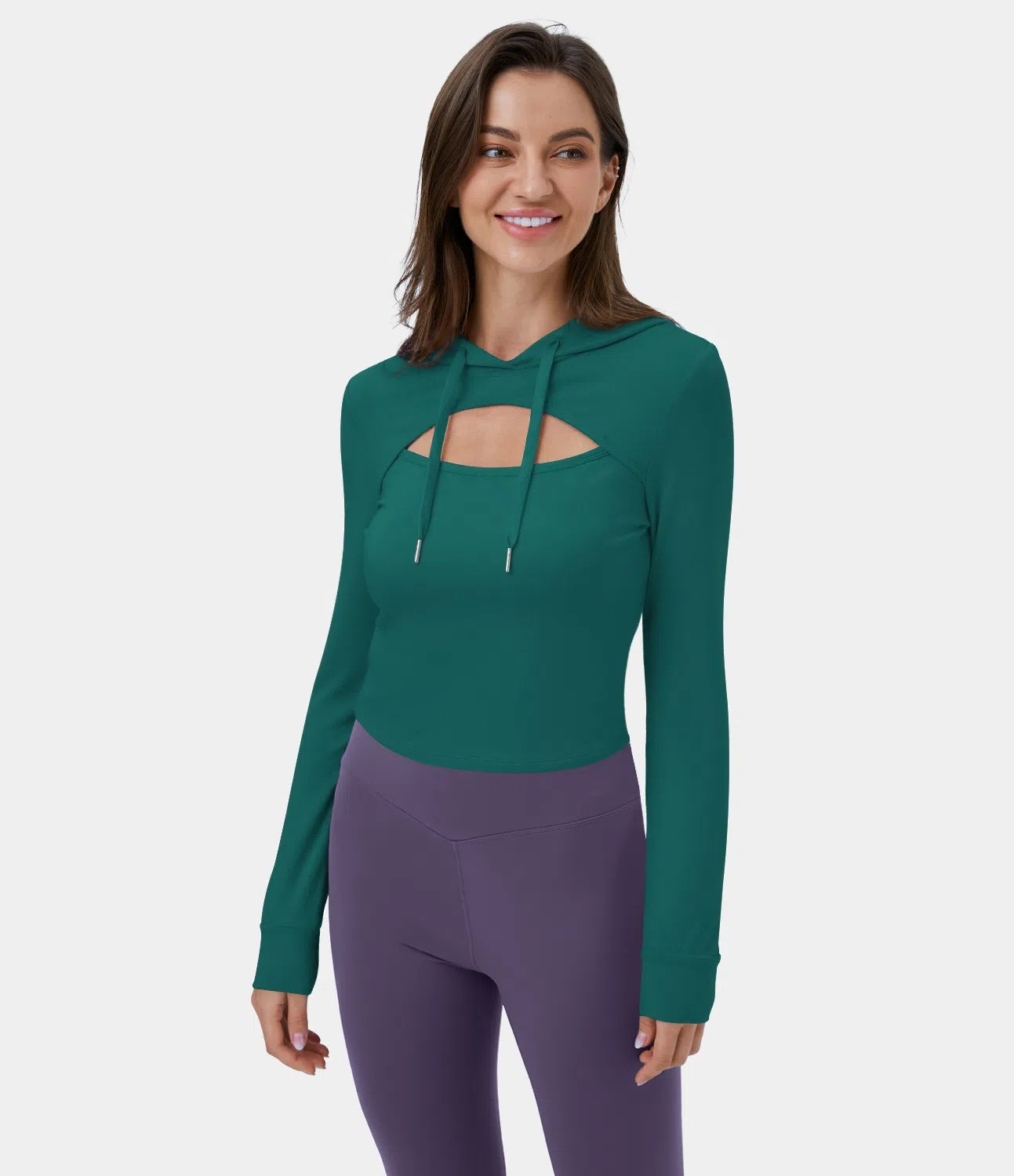 Cutout Hoodie sweatshirt