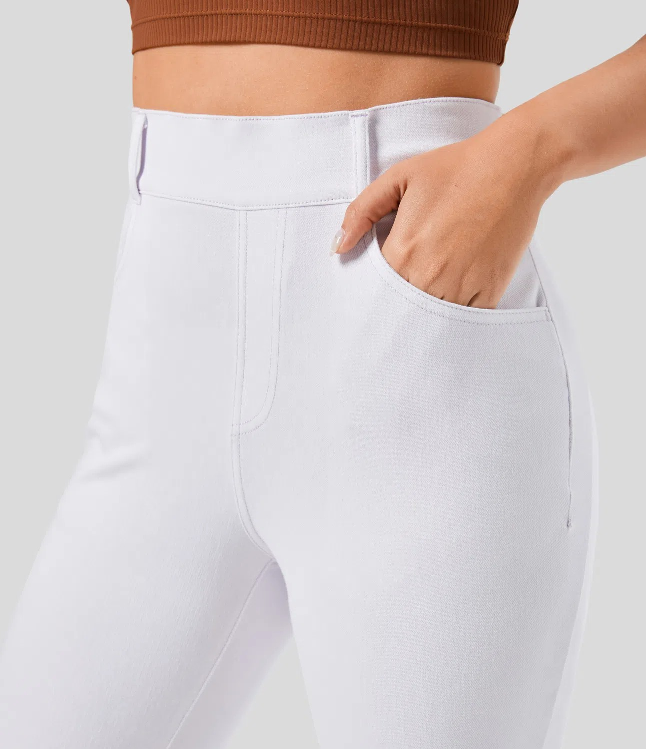 Flare Knit Jeans