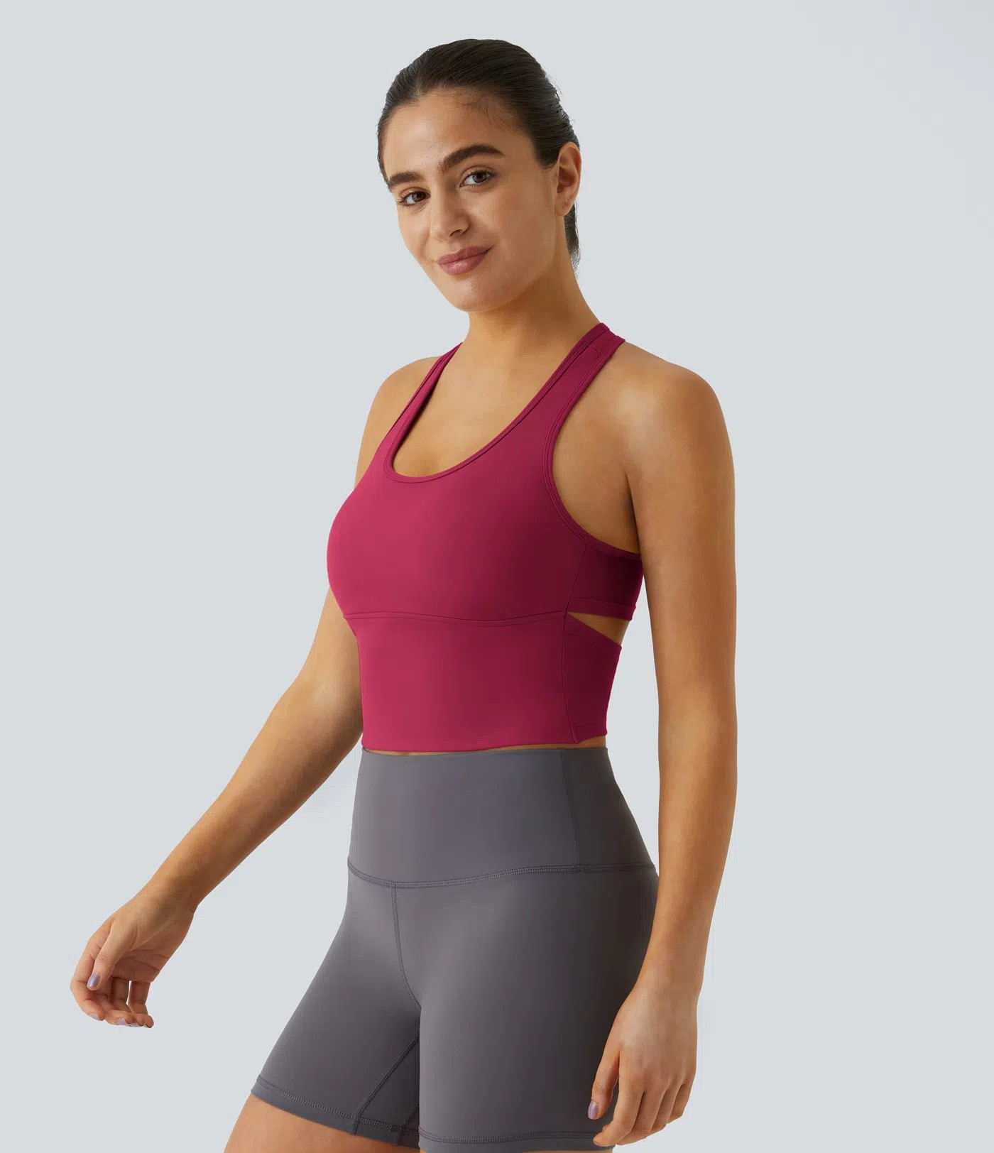 Backless Cutout Yoga Tank