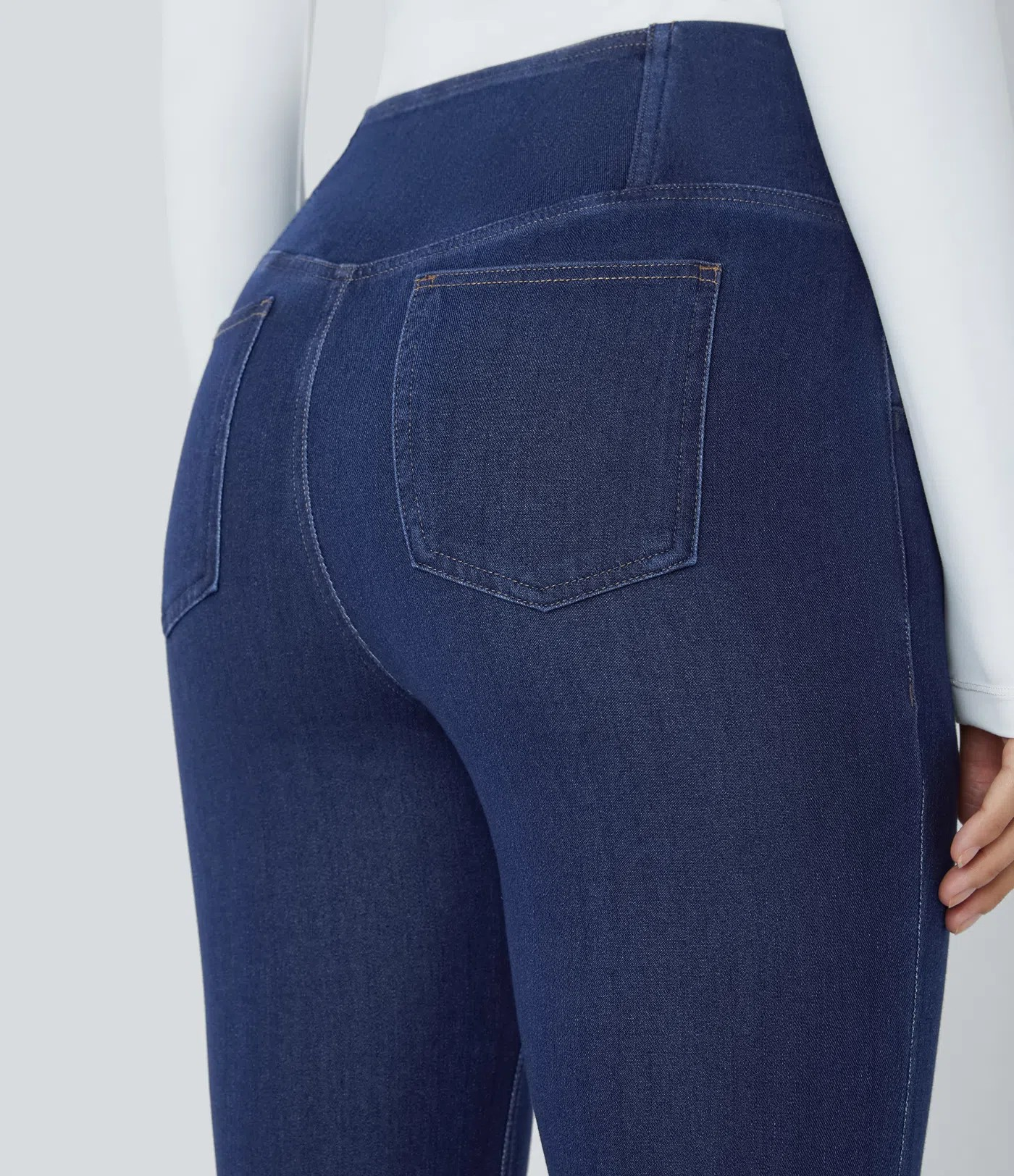 Crossover Flared Jeans