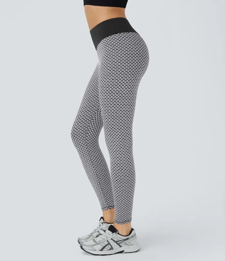 Highwaisted honeycomb leggings