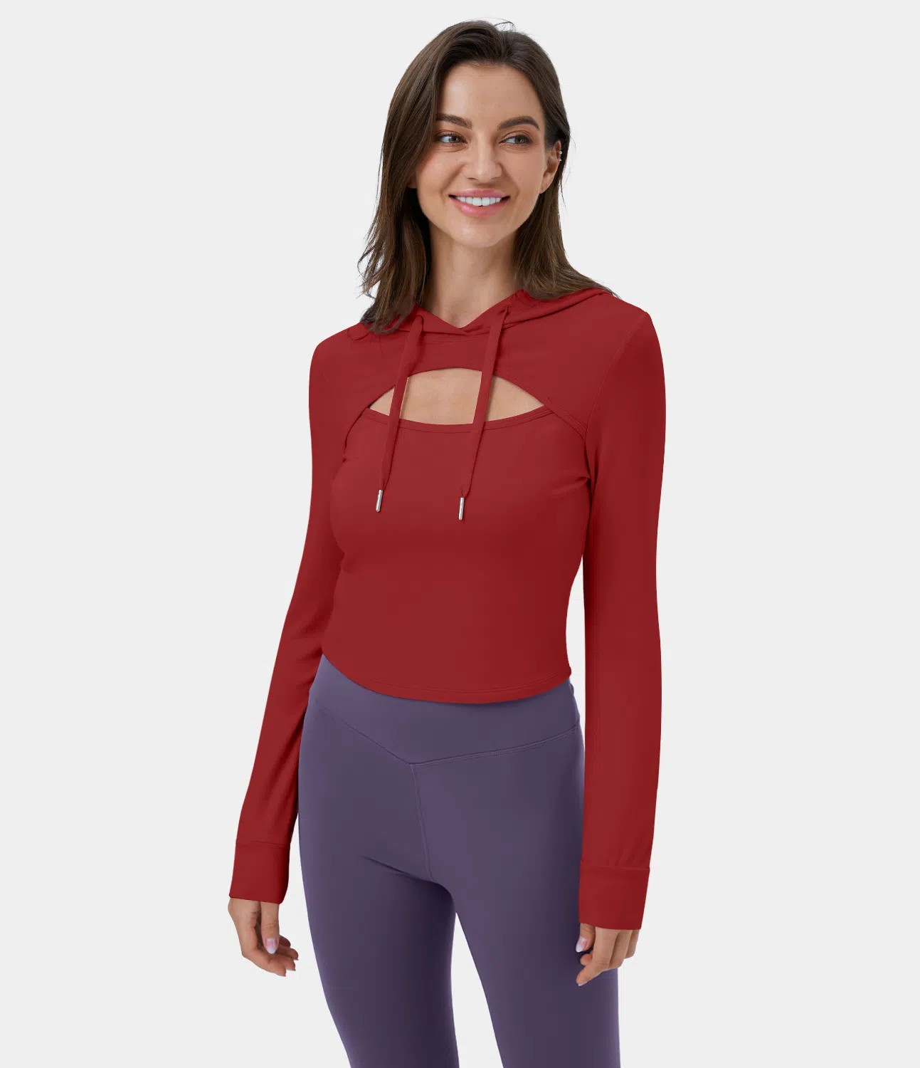 Cutout Hoodie sweatshirt
