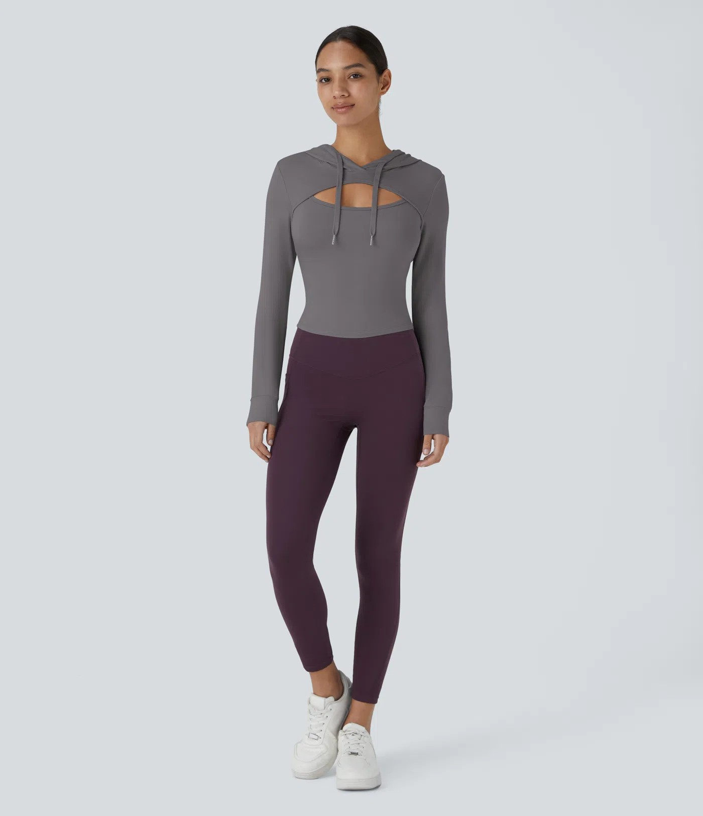 Cutout Hoodie sweatshirt