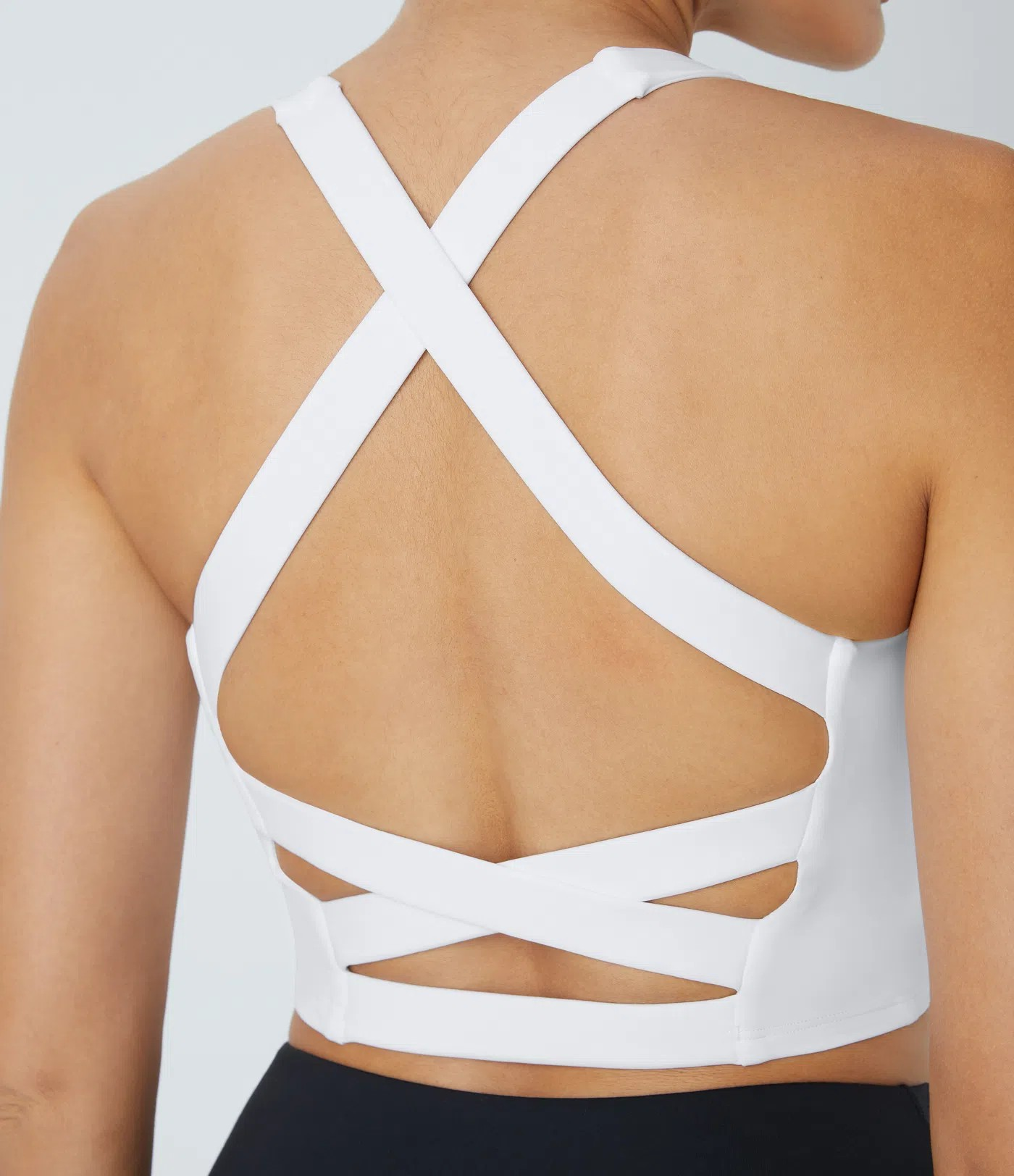 Backless Lace-Up Tank