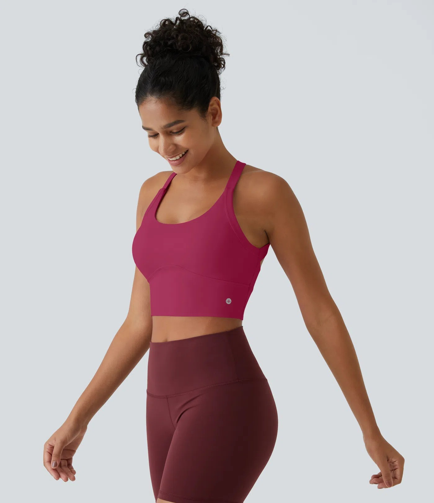 Softlyzero Plush Twist Crop Tank