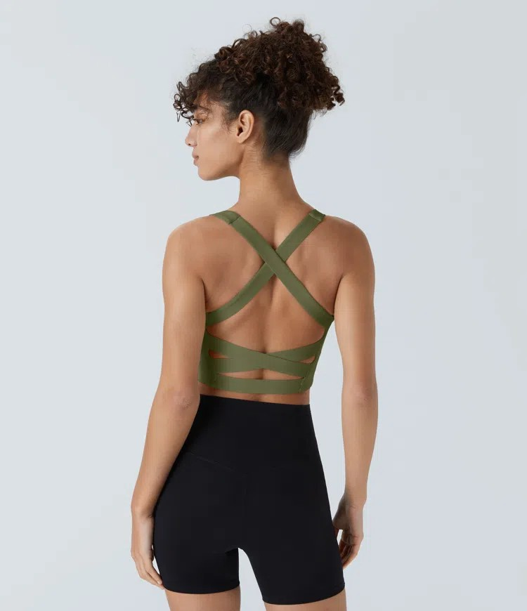 Backless Lace-Up Tank