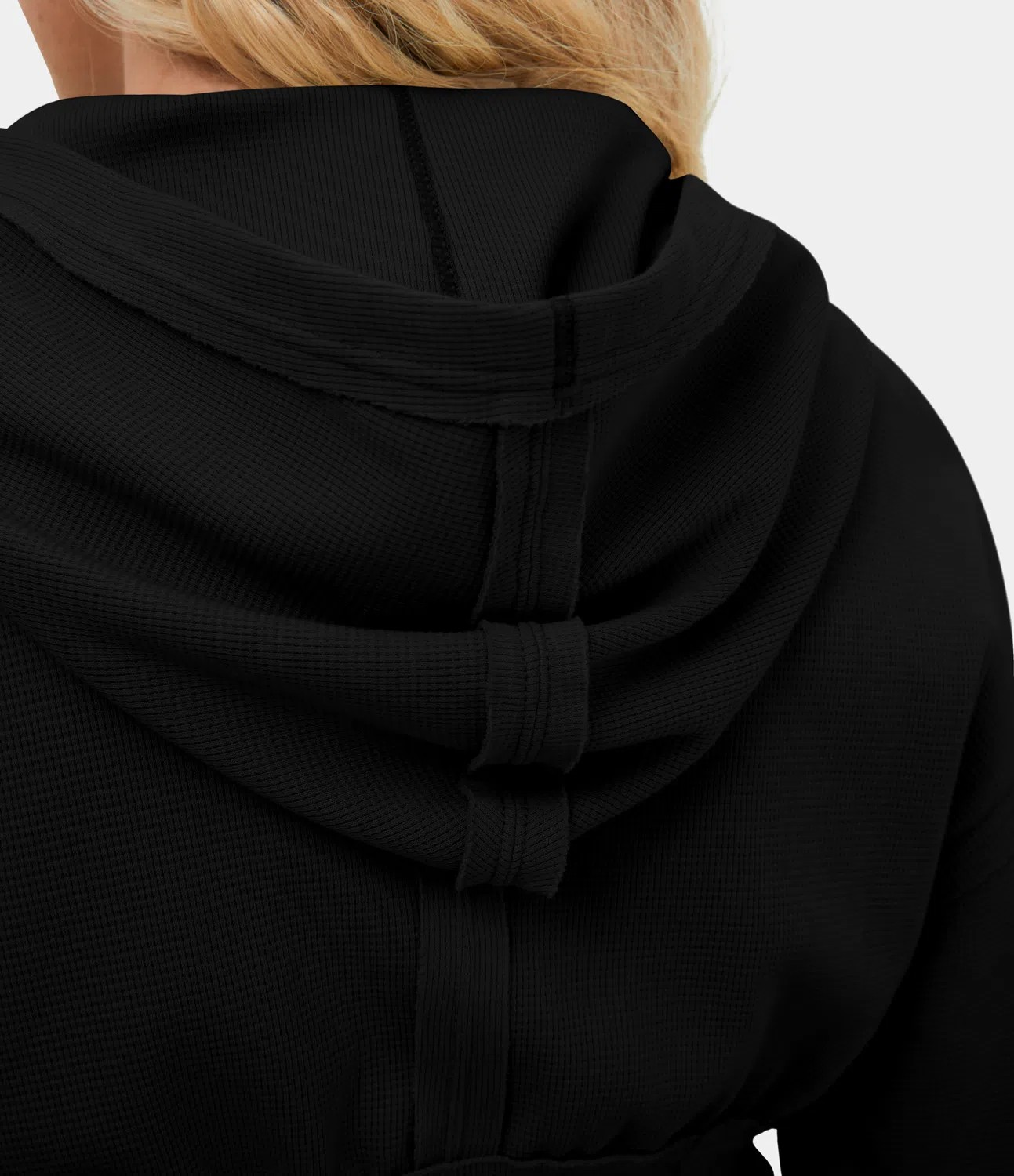 Zip Corset Hoodie sweatshirt