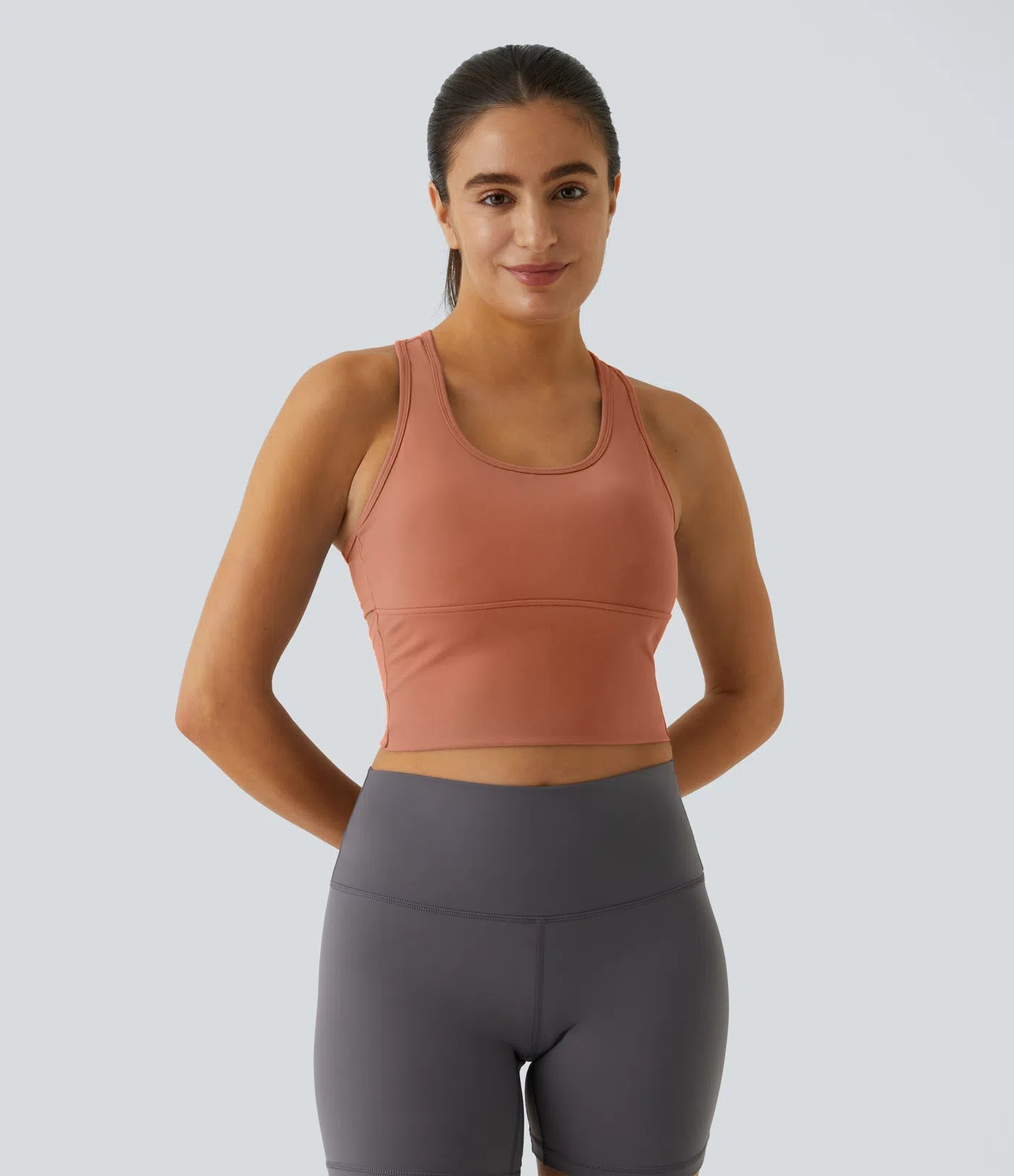 Backless Cutout Yoga Tank