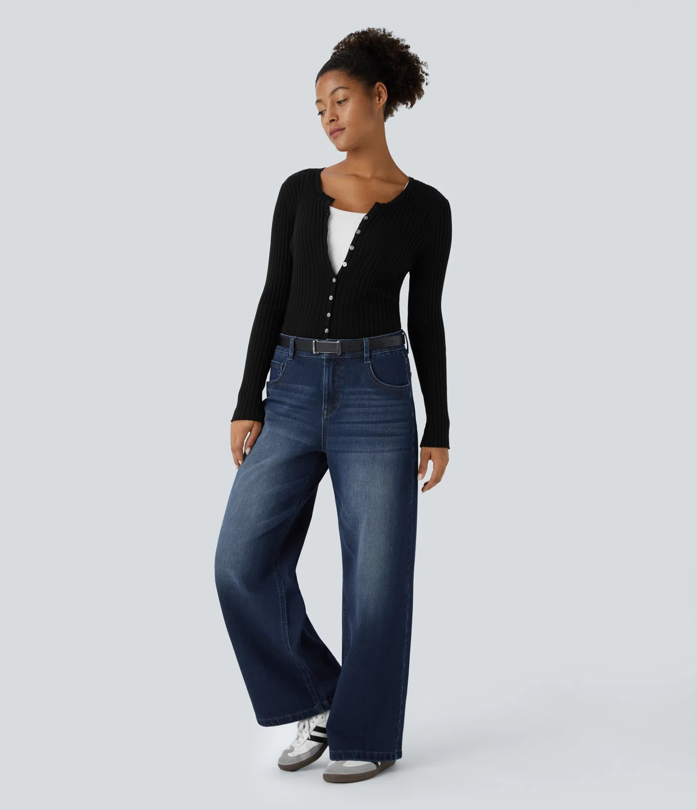 Vibe Faded Baggy Jeans