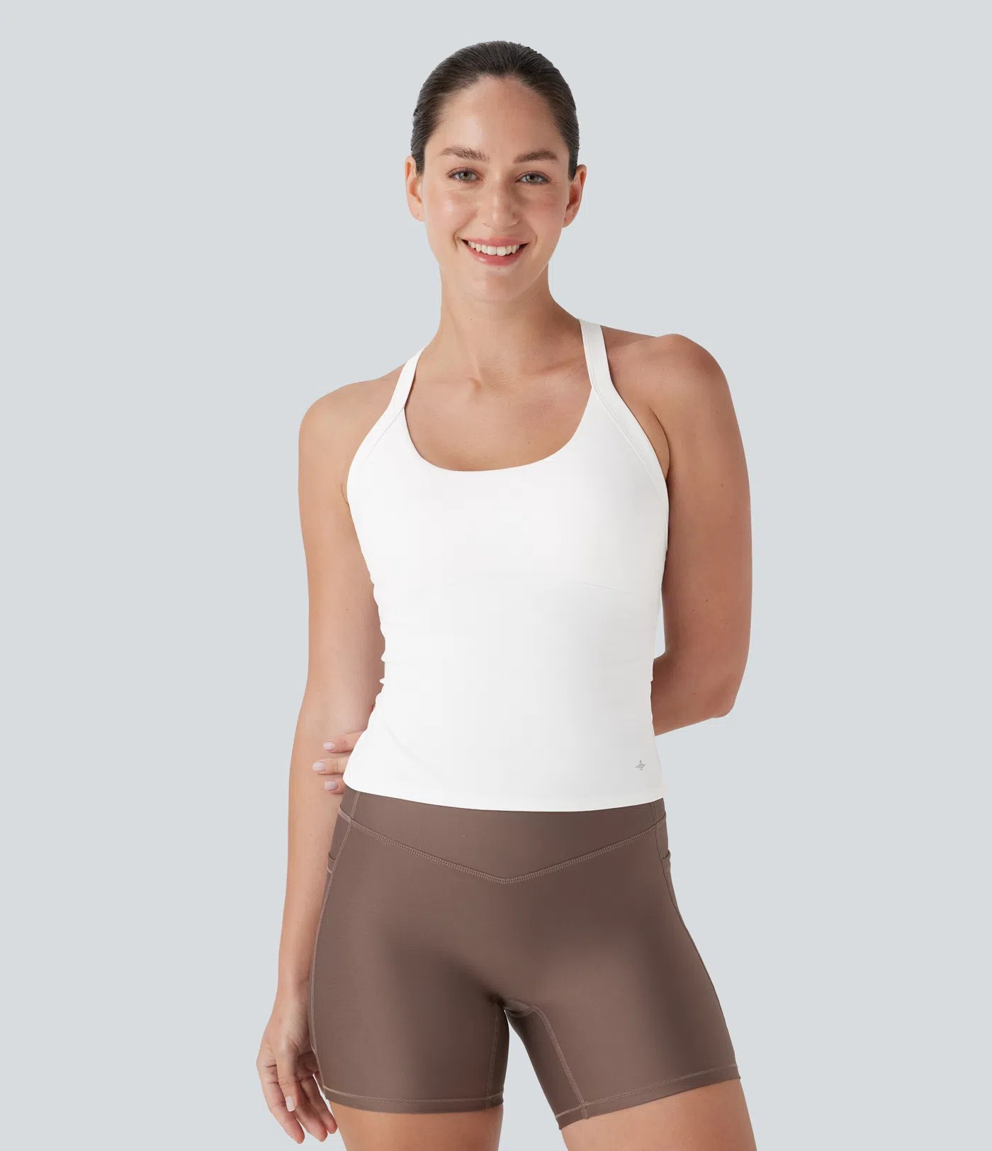 Plush Twist Back Tank
