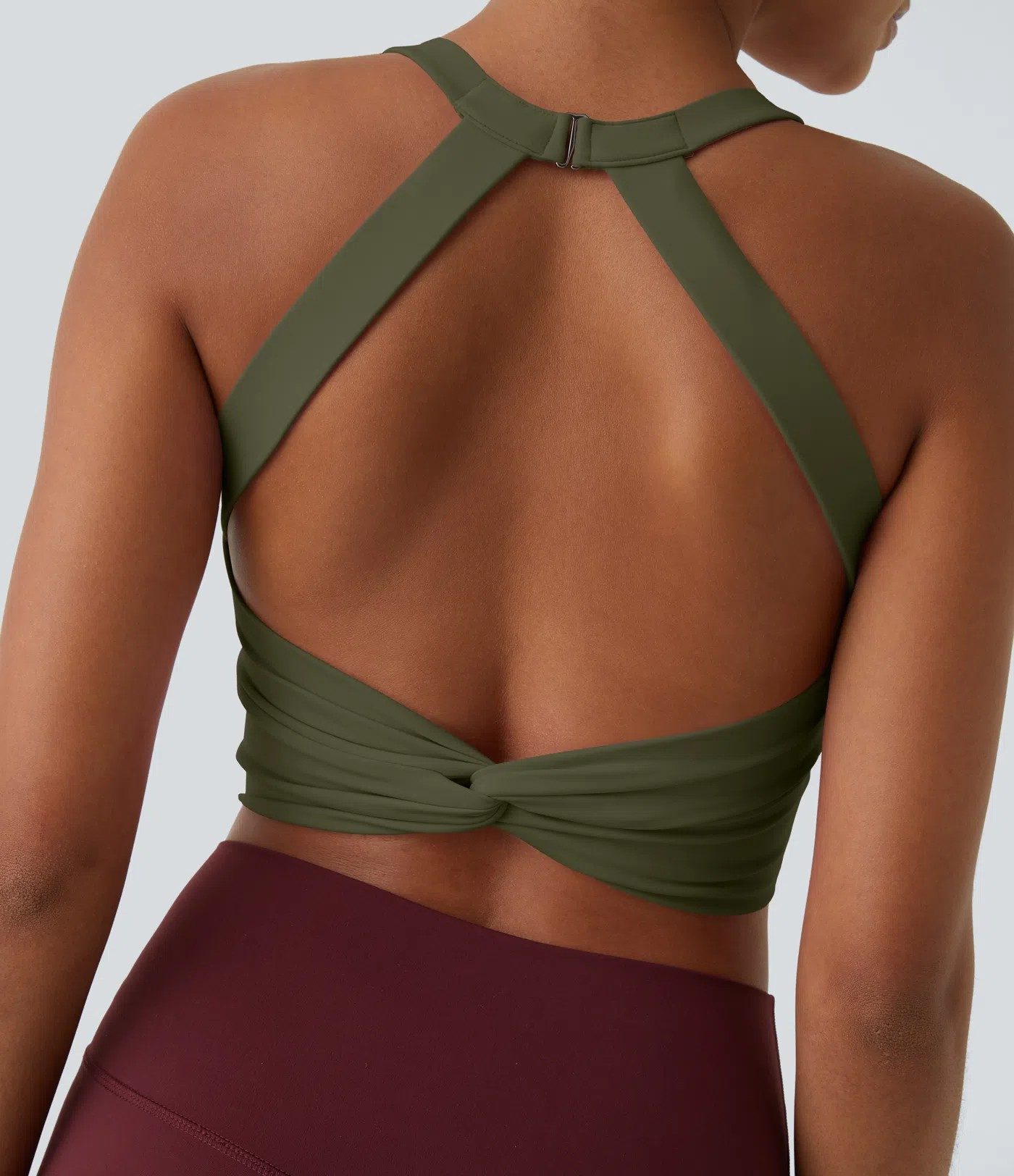Softlyzero Plush Twist Crop Tank