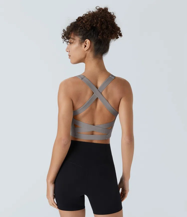 Backless Lace-Up Tank