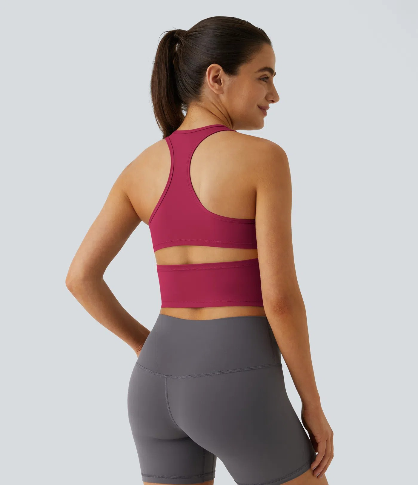 Backless Cutout Yoga Tank
