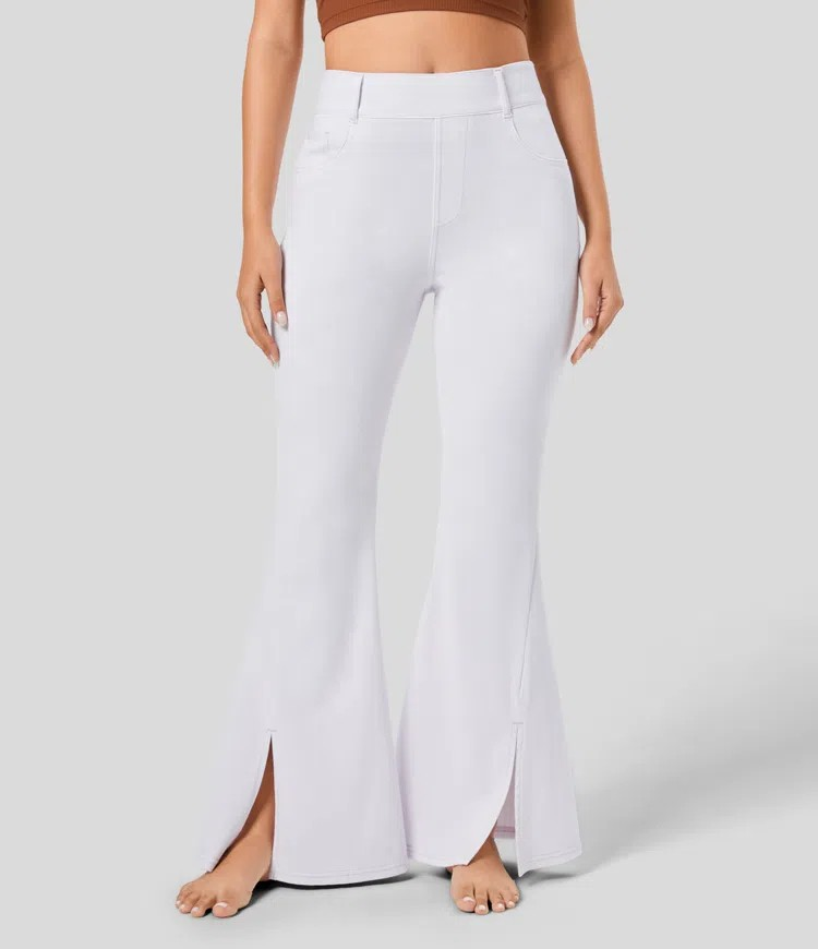 Flare Knit Jeans
