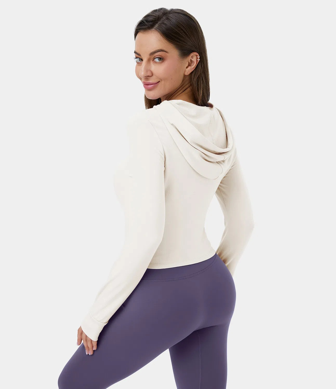 Cutout Hoodie sweatshirt