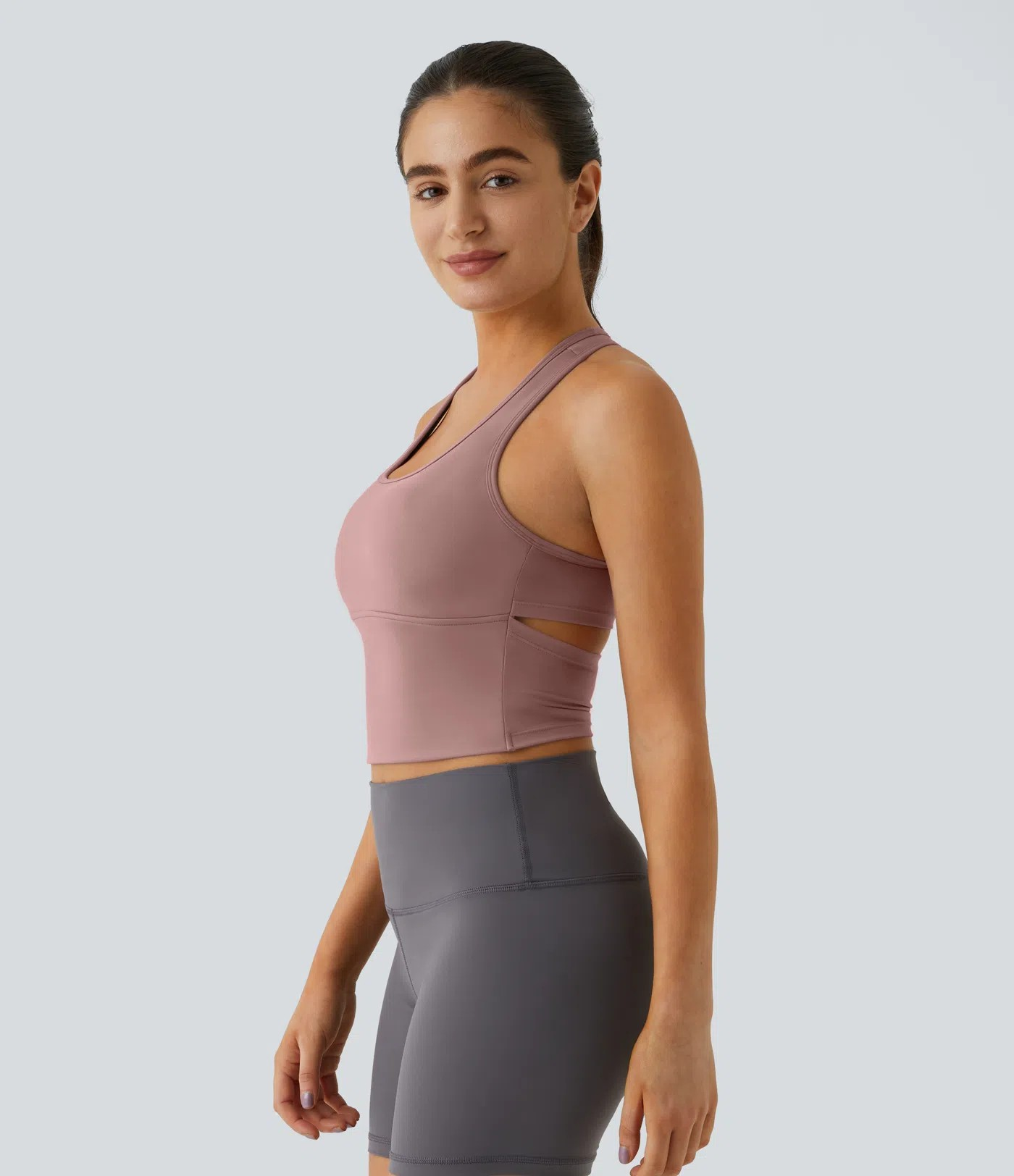 Backless Cutout Yoga Tank
