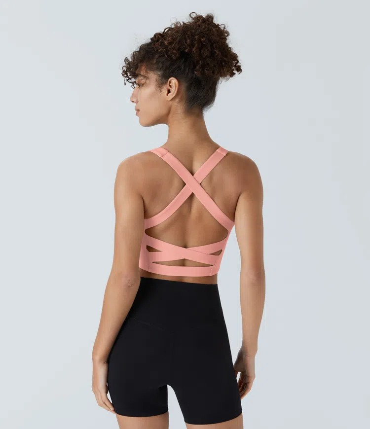 Backless Lace-Up Tank