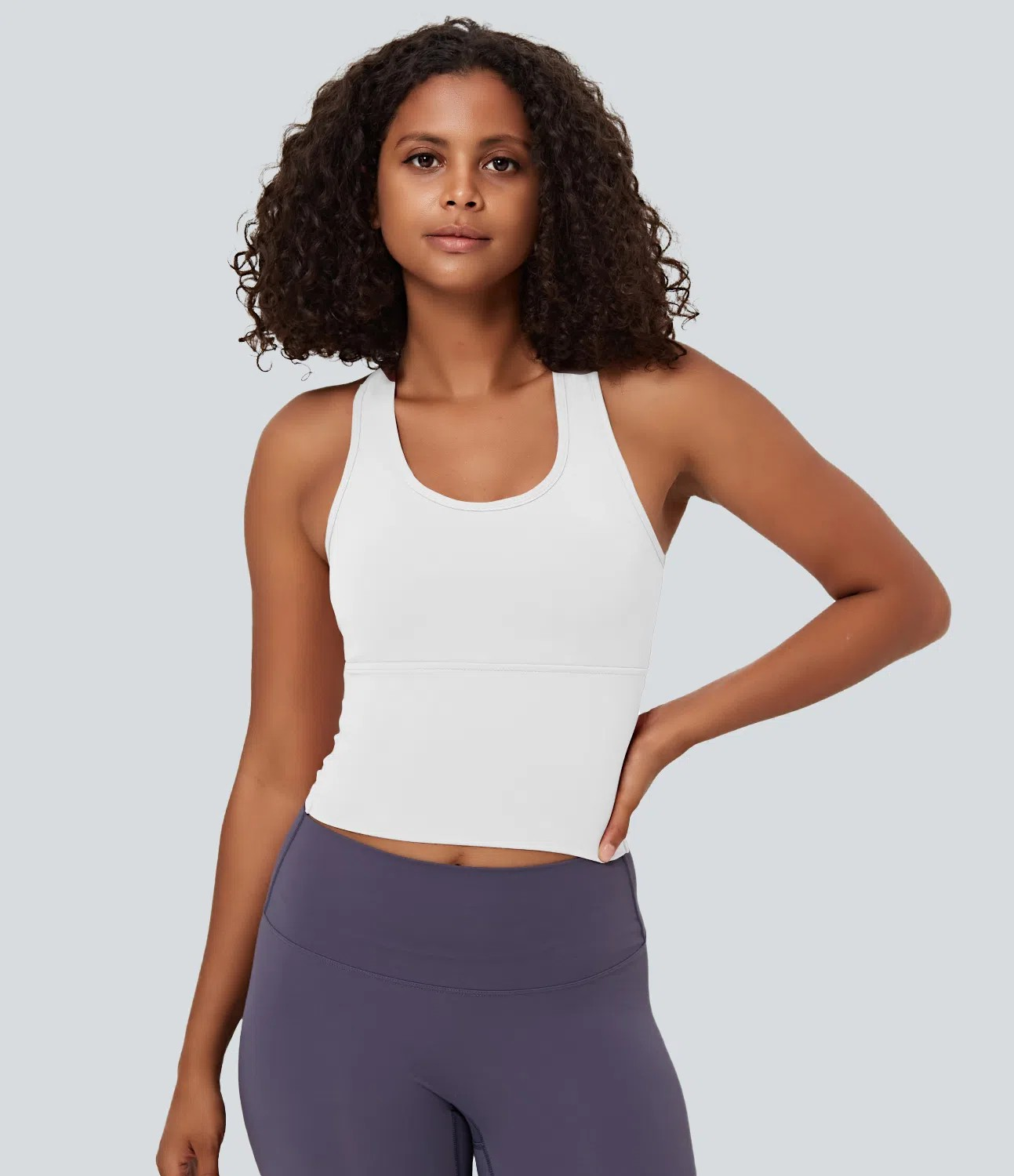 Backless Cutout Yoga Tank