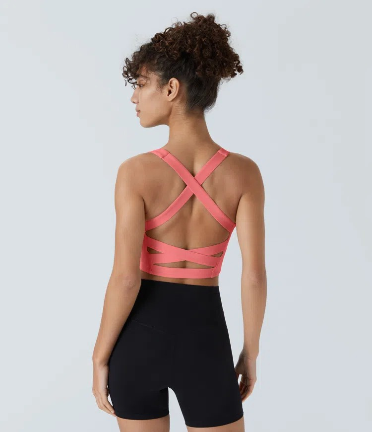 Backless Lace-Up Tank